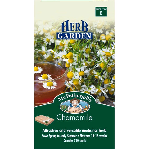Mr Fothergill Chamomile Seeds - 75mm - Hardy Perennial - Soothing Tea - SuperSaverAU - view 1