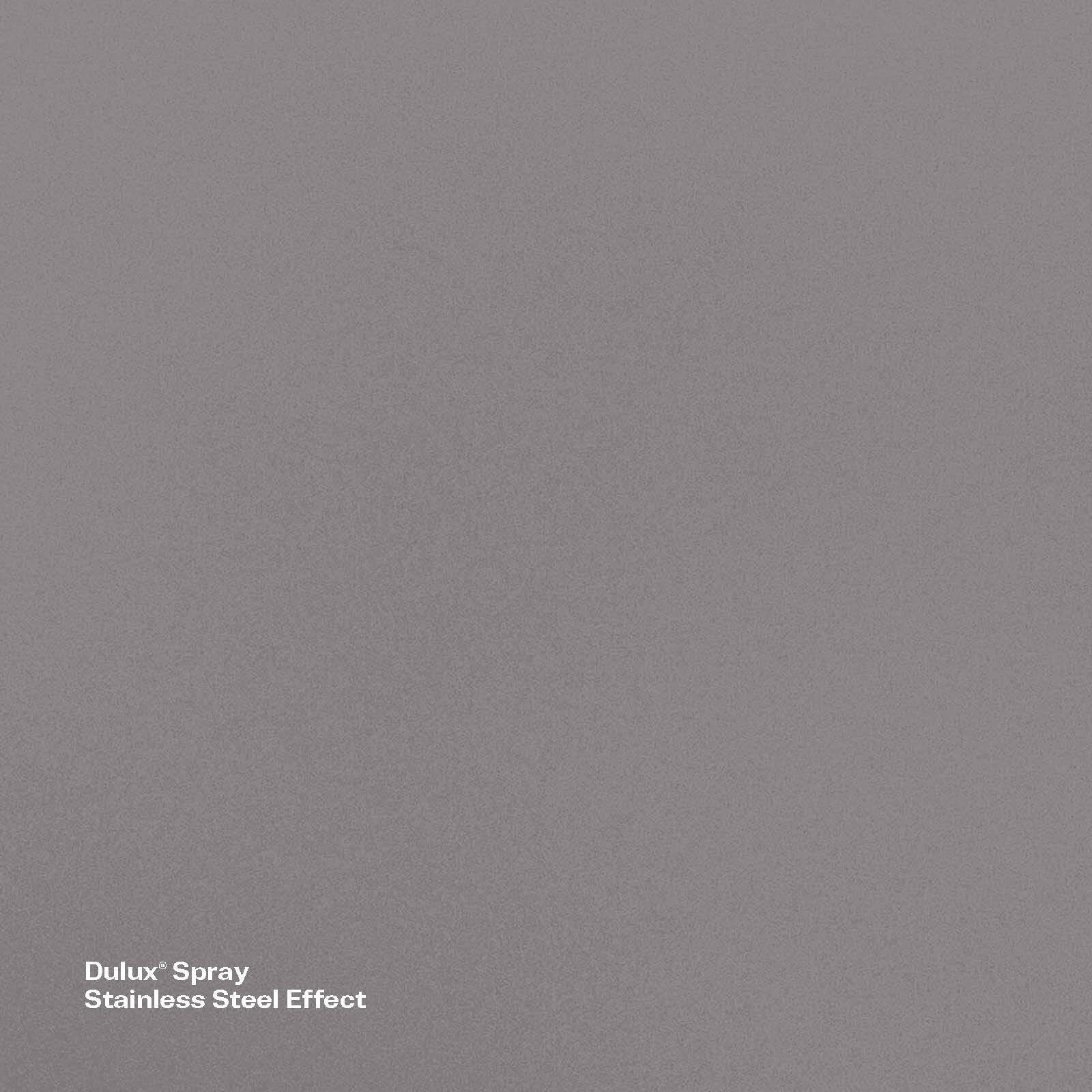 Dulux 300g Stainless Steel Effect Spray Paint, Decorative Metallic Finish for Metal, Wood & Plastic
