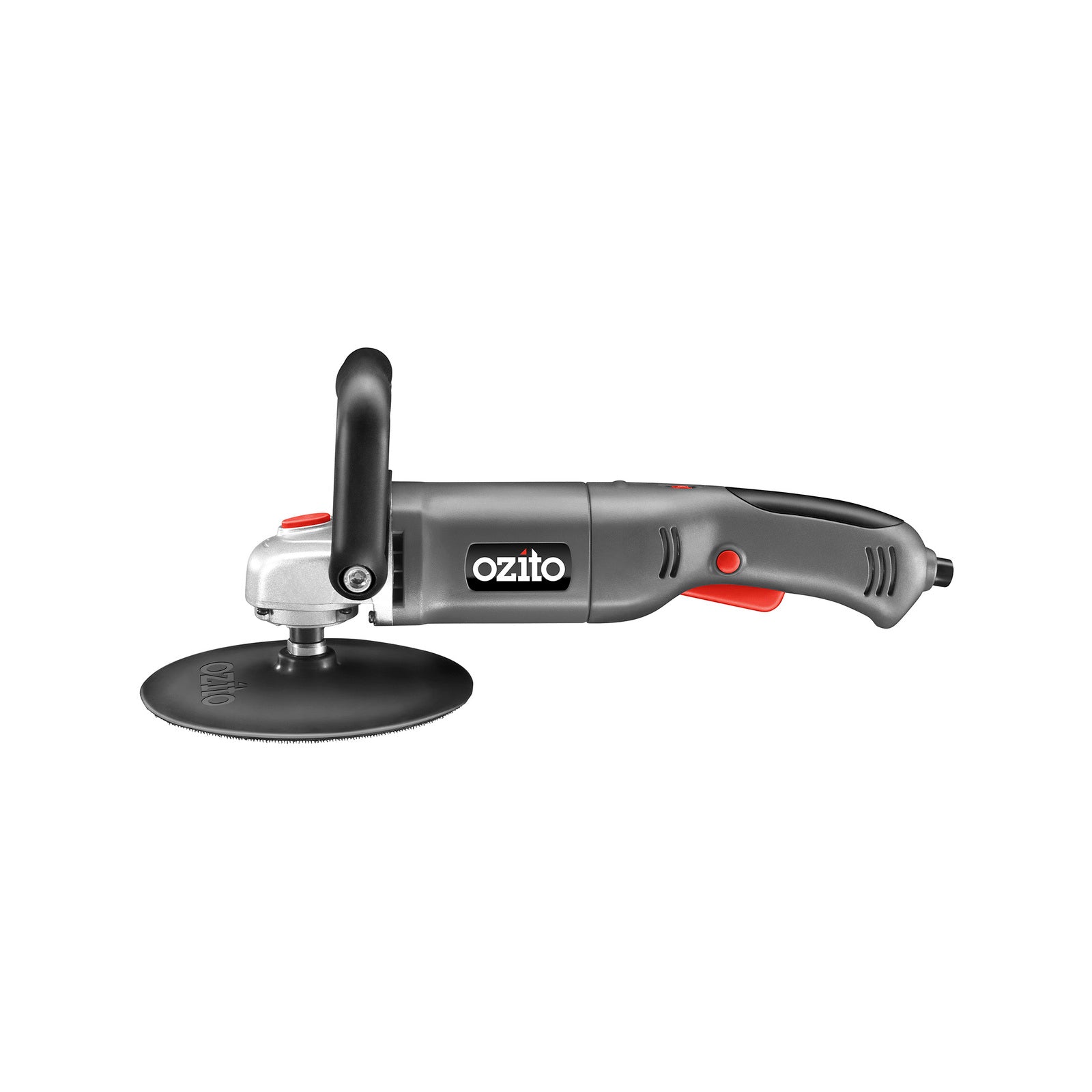 Ozito 180mm Sander Polisher SPR-7100, Variable Speed, Spindle Lock, D-Handle
