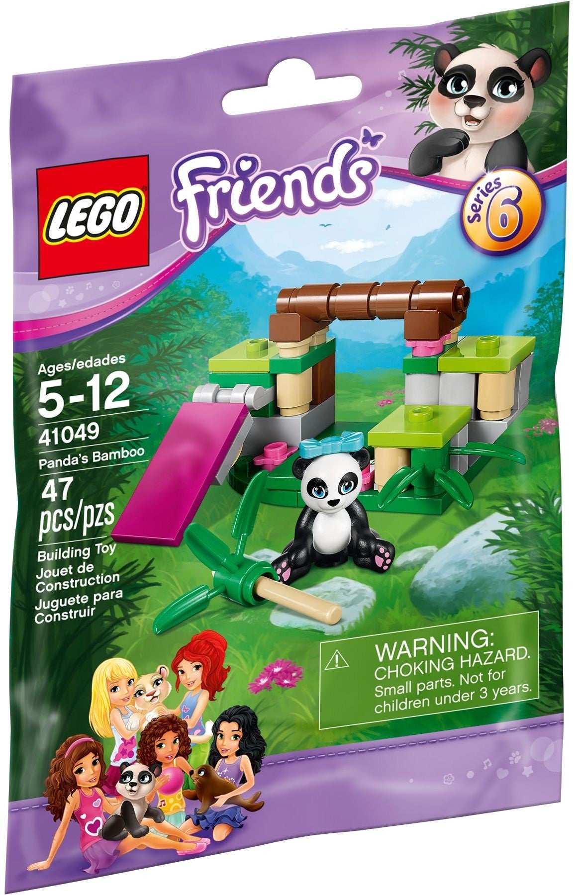 LEGO 41049 Panda's Bamboo Hideaway Playset - SuperSaverAU - view 1