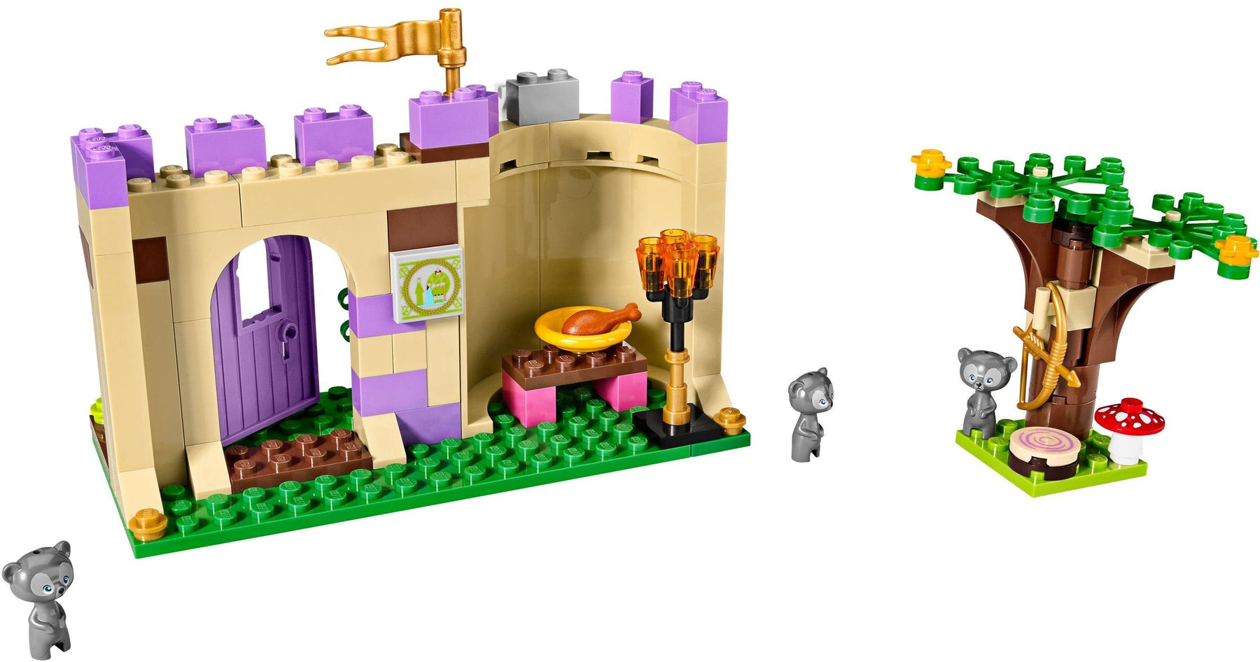 LEGO 41051 Merida's Highland Games Castle Playset - SuperSaverAU - view 2