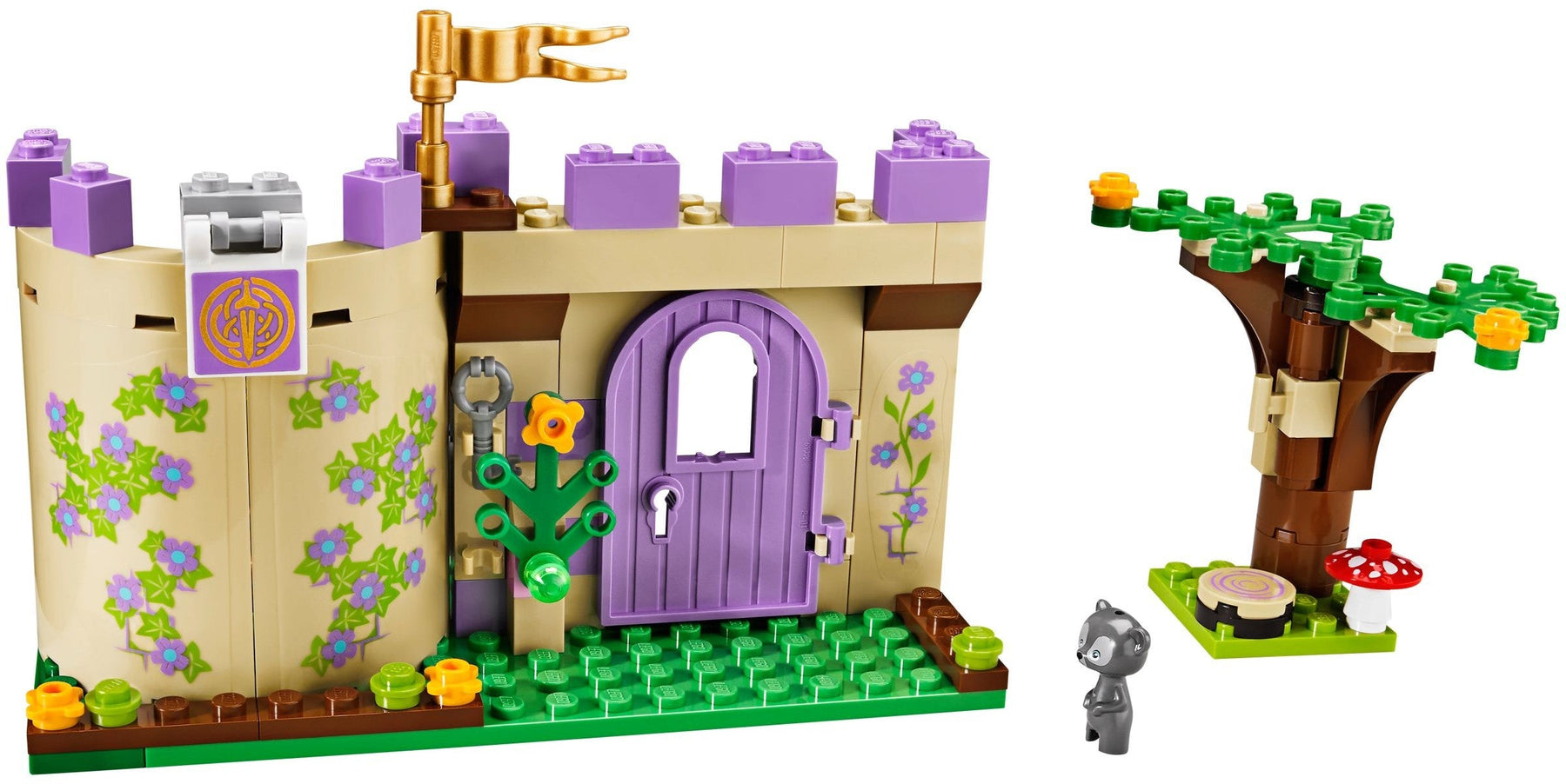 LEGO 41051 Merida's Highland Games Castle Playset - SuperSaverAU - view 5