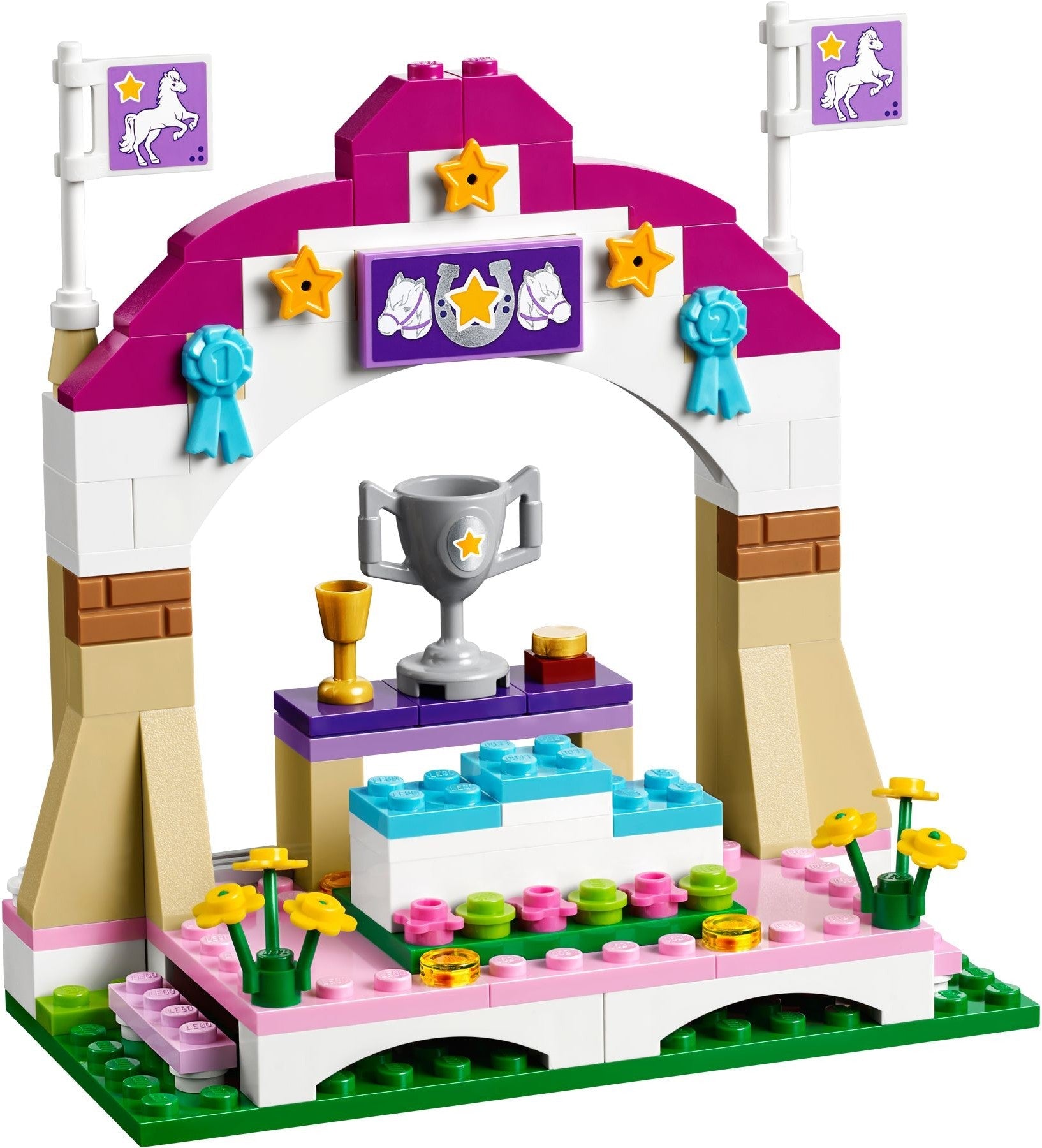 LEGO 41057 Heartlake Horse Show: Stephanie's Riding Competition - SuperSaverAU - view 2