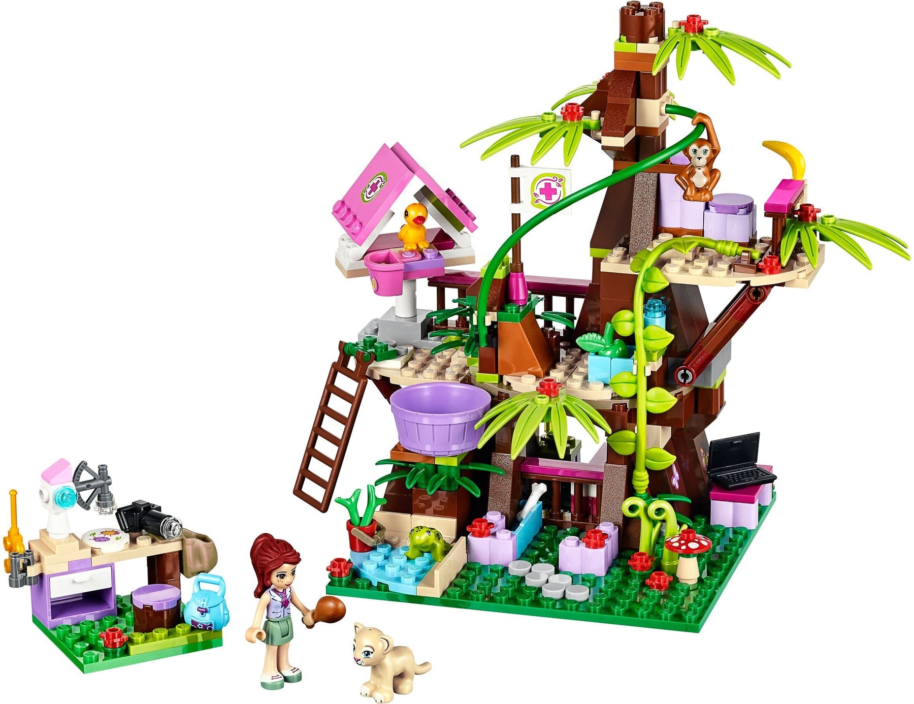 LEGO 41059 Jungle Tree Sanctuary Rescue Center Playset - SuperSaverAU - view 6