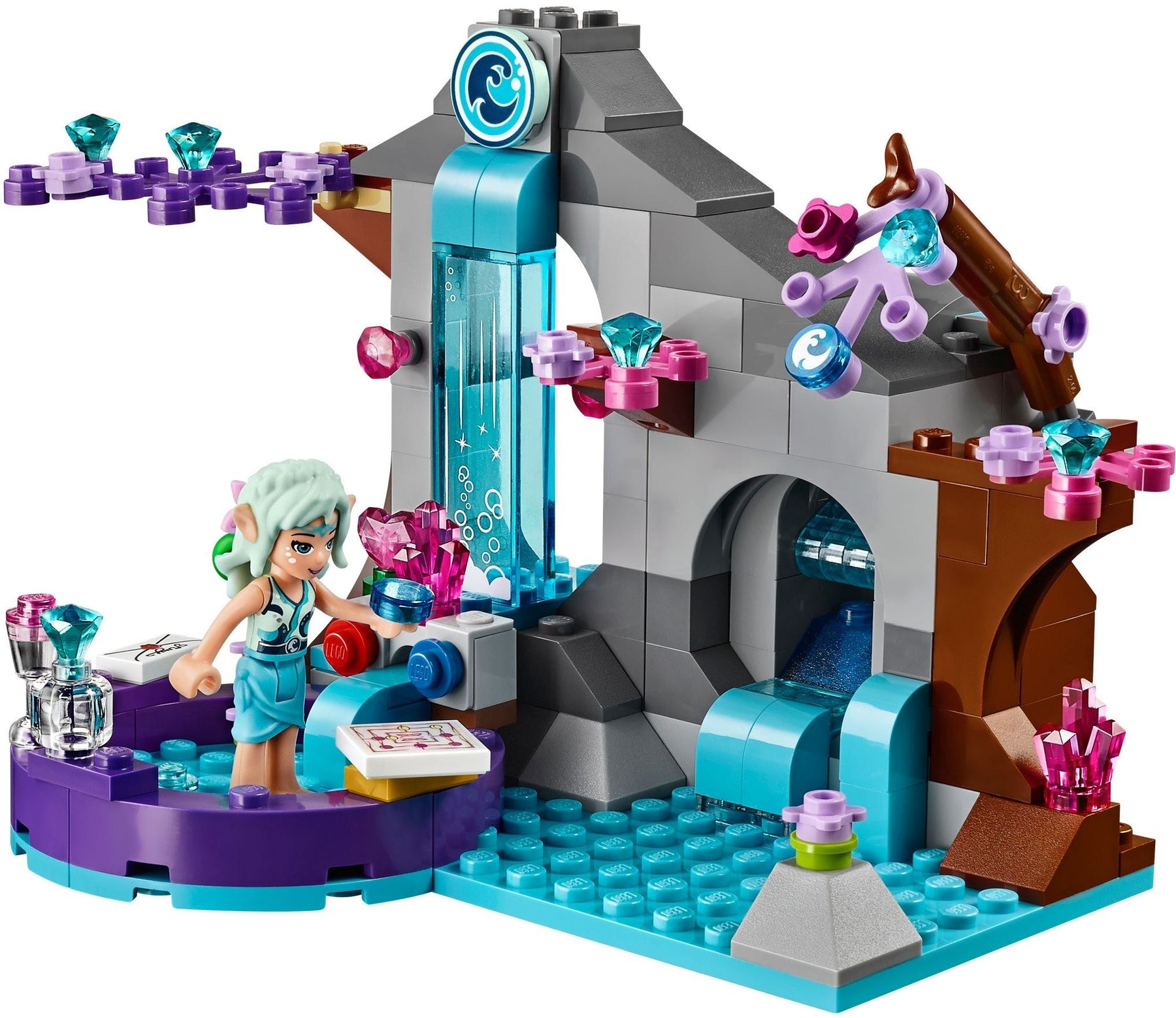 LEGO 41072 Naida's Secret Spa - Elves Dolphin Waterfall Playset - SuperSaverAU - view 2