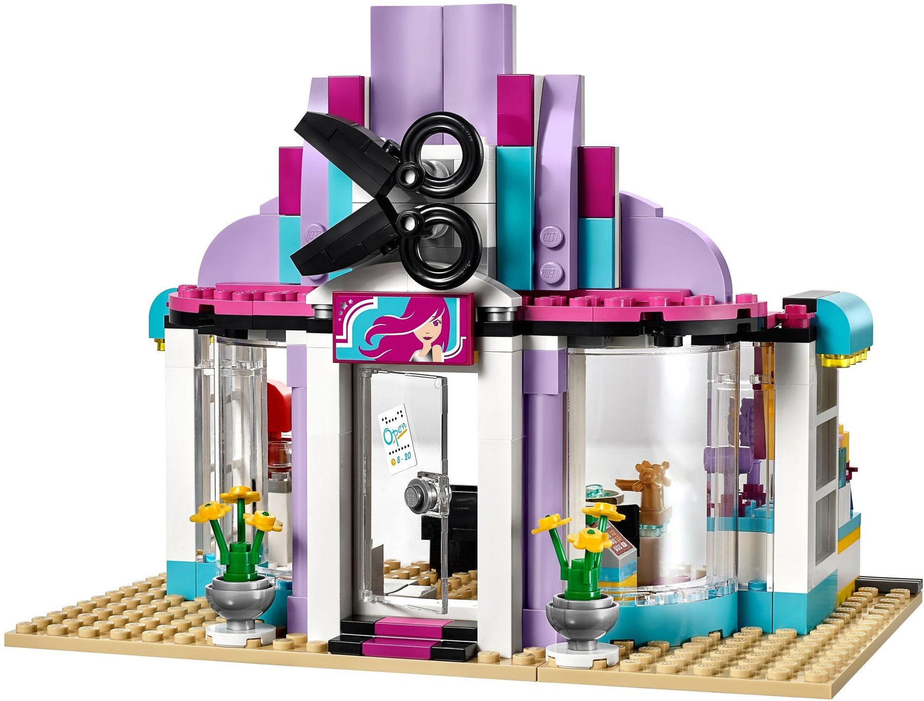 LEGO 41093 Heartlake City Hair Salon Styling Fun - SuperSaverAU - view 2