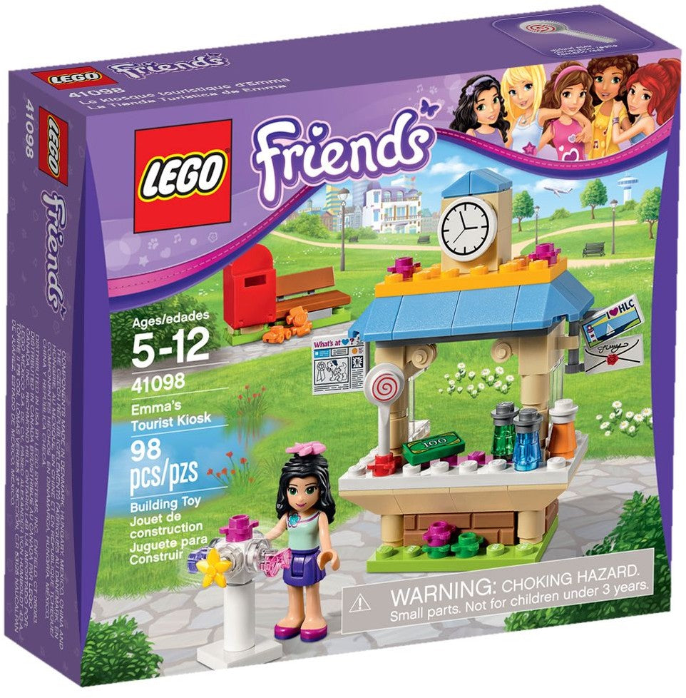 LEGO 41098 Emma's Tourist Kiosk: Heartlake City Vacation Fun - SuperSaverAU - view 1
