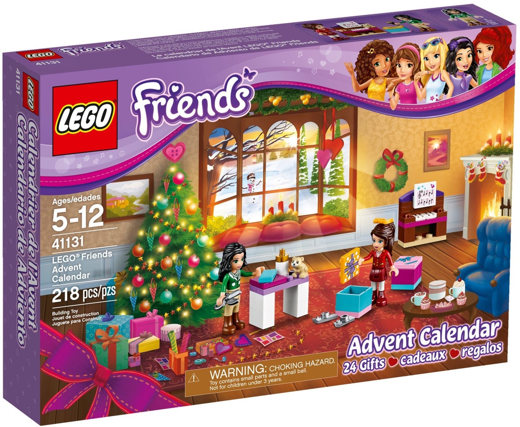 LEGO 41131 Friends Advent Calendar 2016 - SuperSaverAU - view 1