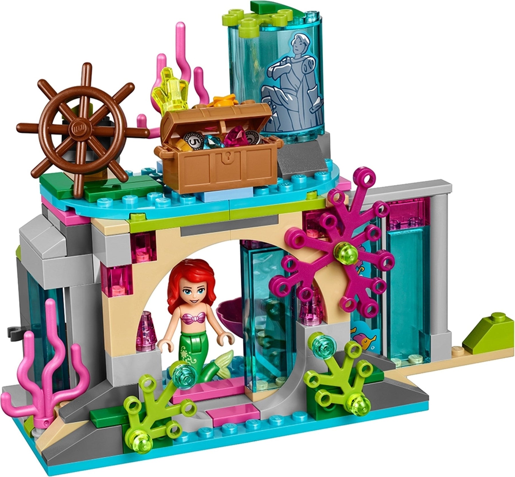 LEGO 41145 Ariel’s Magical Cave Transformation with Ursula & Flounder - SuperSaverAU - view 3