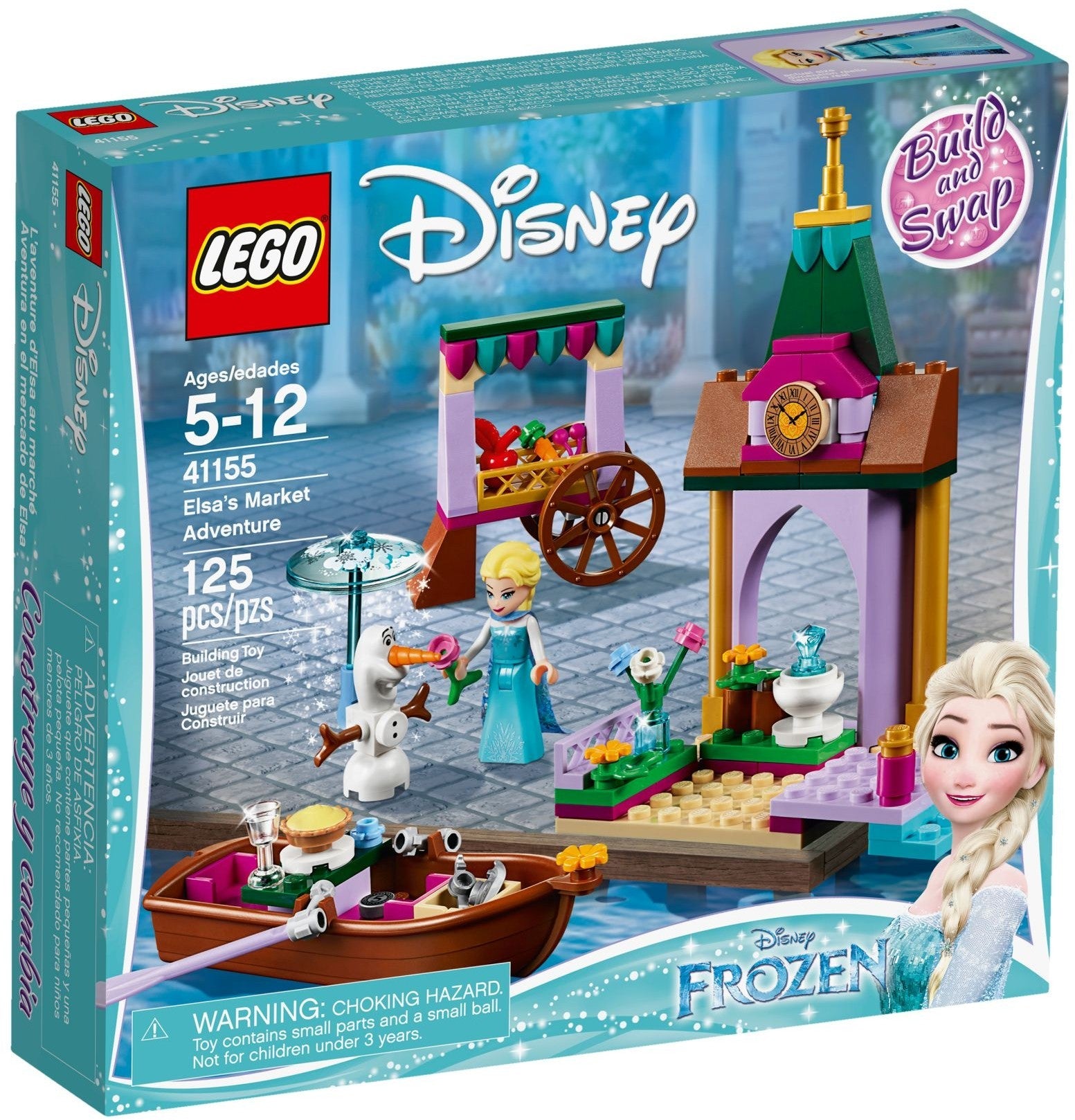 LEGO Disney Series Frozen Elsa’s Market Adventure 41155- Auzzi Store