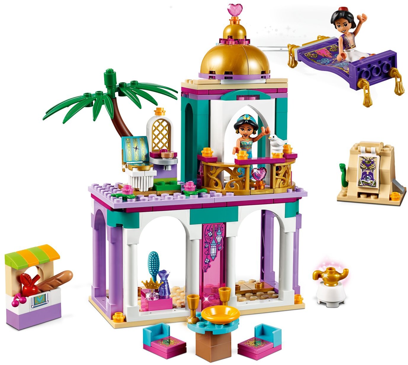 LEGO 41161 Aladdin & Jasmine's Palace Adventures - SuperSaverAU - view 2