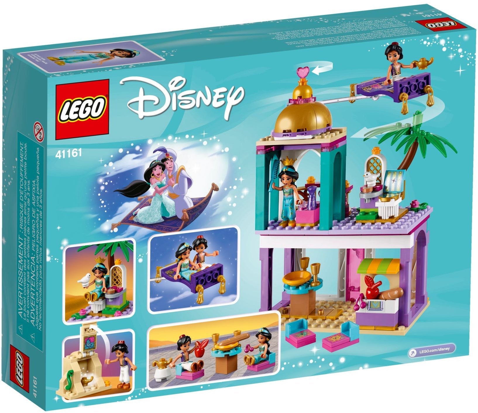 LEGO 41161 Aladdin & Jasmine's Palace Adventures - SuperSaverAU - view 4