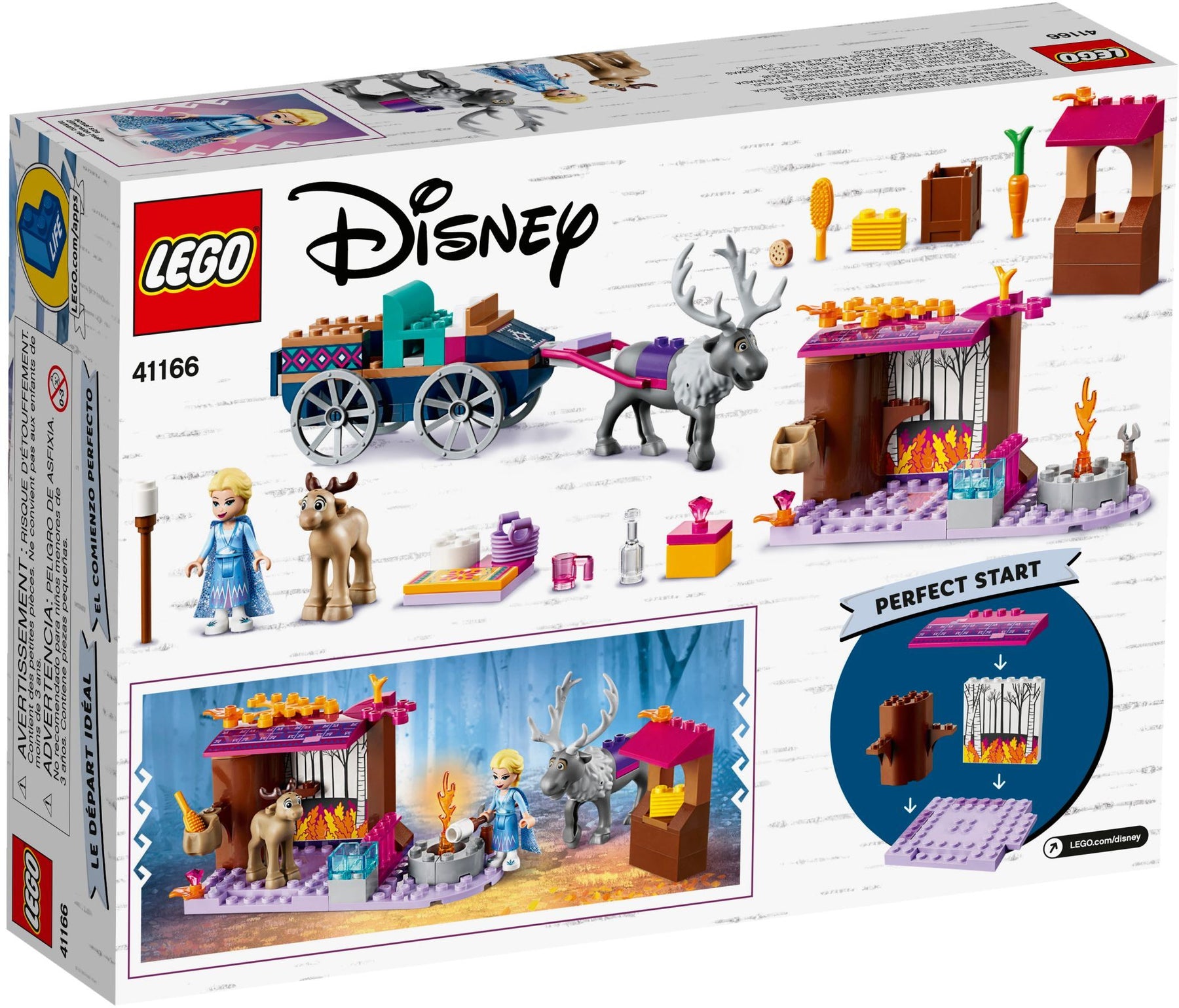 LEGO 41166 Disney Series Frozen 2 Elsa and the Reindeer Carriage- Auzzi Store