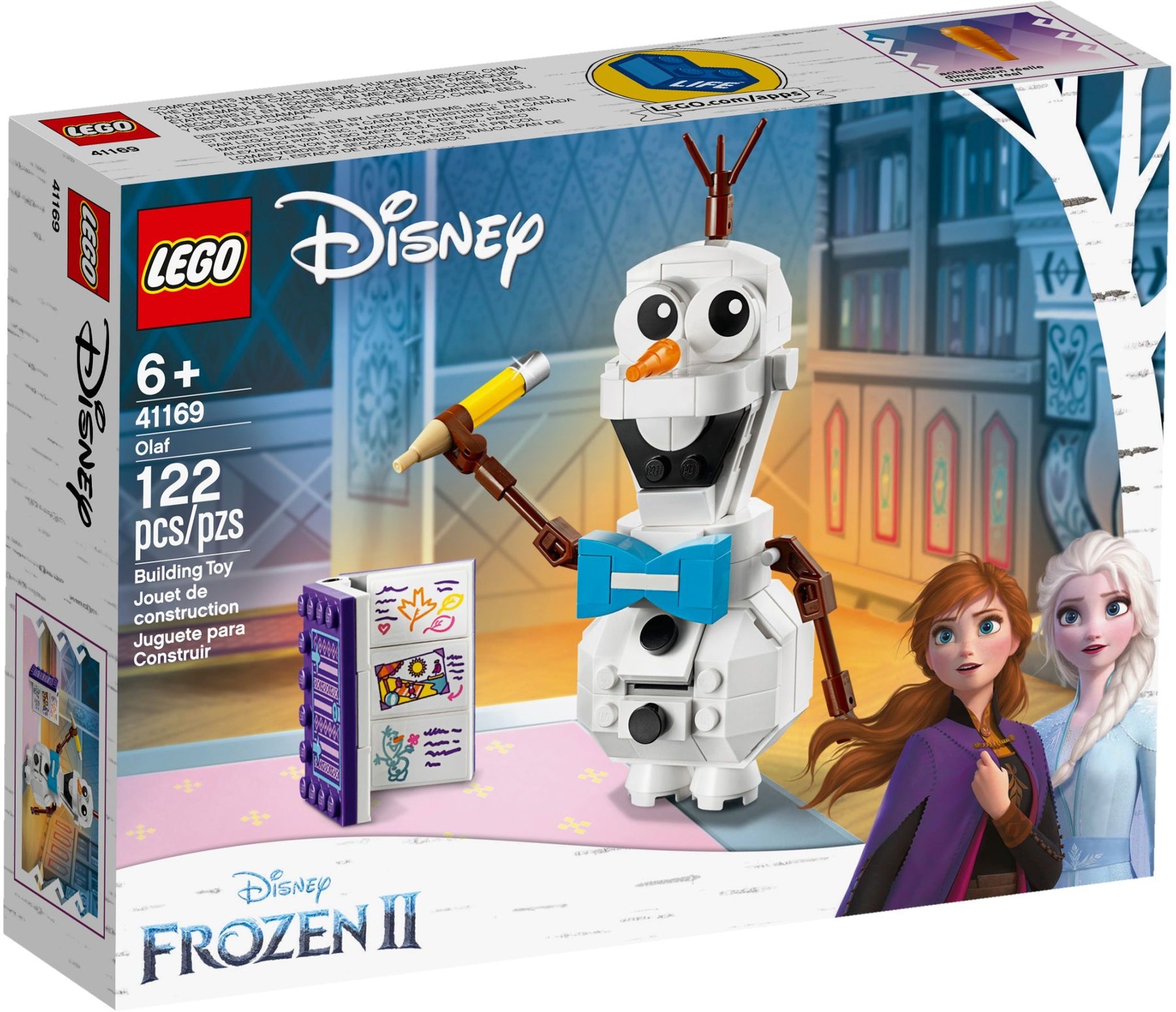 LEGO 41169 Olaf | Disney Frozen II Buildable Figure - SuperSaverAU - view 1