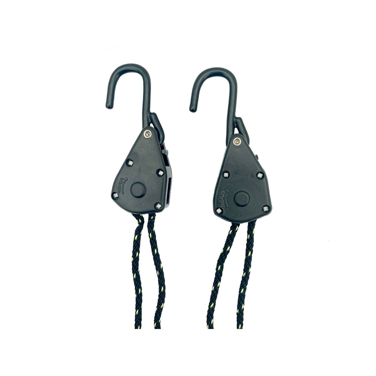 Grunt Rope Ratchet Tie Downs 3mm x 1.8m 2 Pack Auto Lock Benefits - SuperSaverAU - view 3