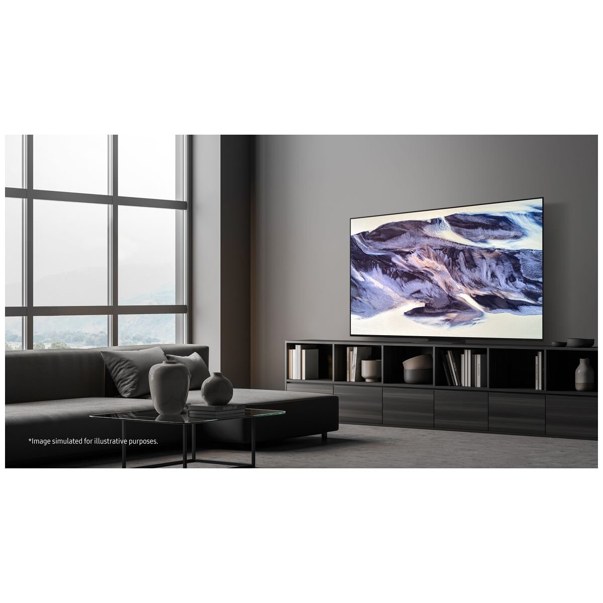 Samsung 83 Inch S90D OLED 4K Smart TV - Dolby Atmos, HDR OLED+, Self Emitting Pixels - QA83S90DAEXXY