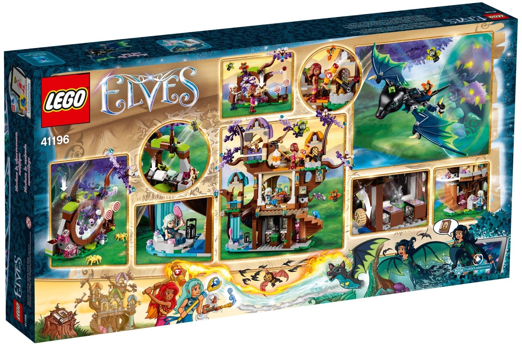 LEGO 41196 Elvenstar Tree Bat Attack - SuperSaverAU - view 4