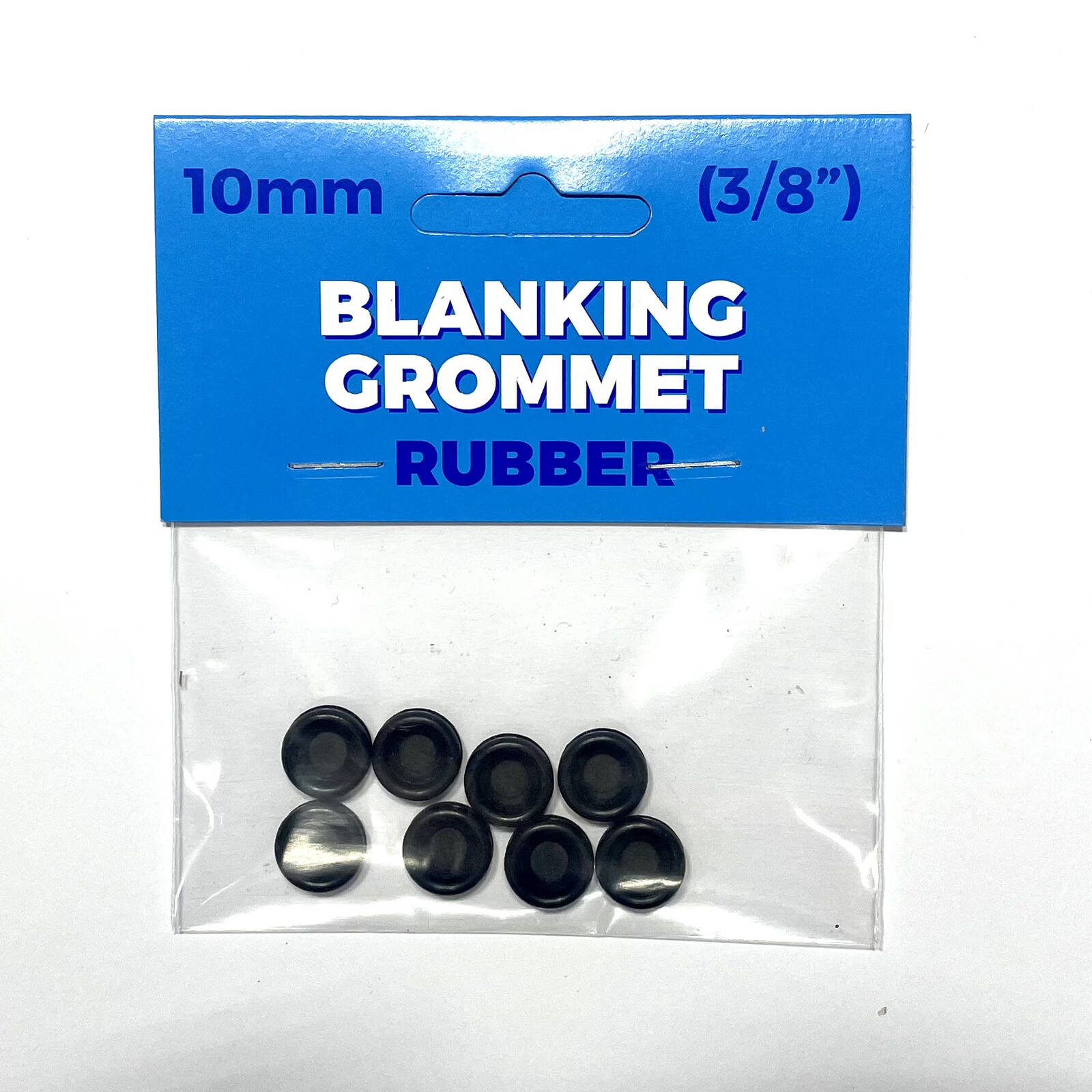 Premier Blue 10mm Nitrile Rubber Blanking Grommet