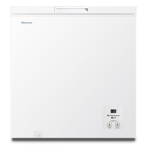 Hisense 200L Hybrid Chest Freezer - White, 5.5 Star Energy Rating, Electronic Control - HRCF201