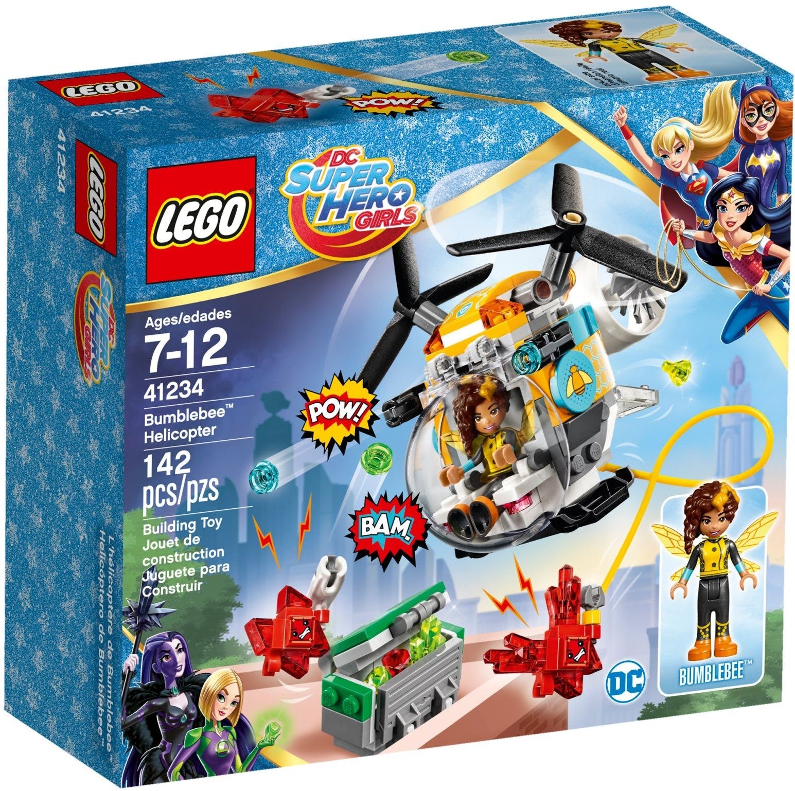 LEGO 41234 Bumblebee Helicopter with Kryptomites - SuperSaverAU - view 1