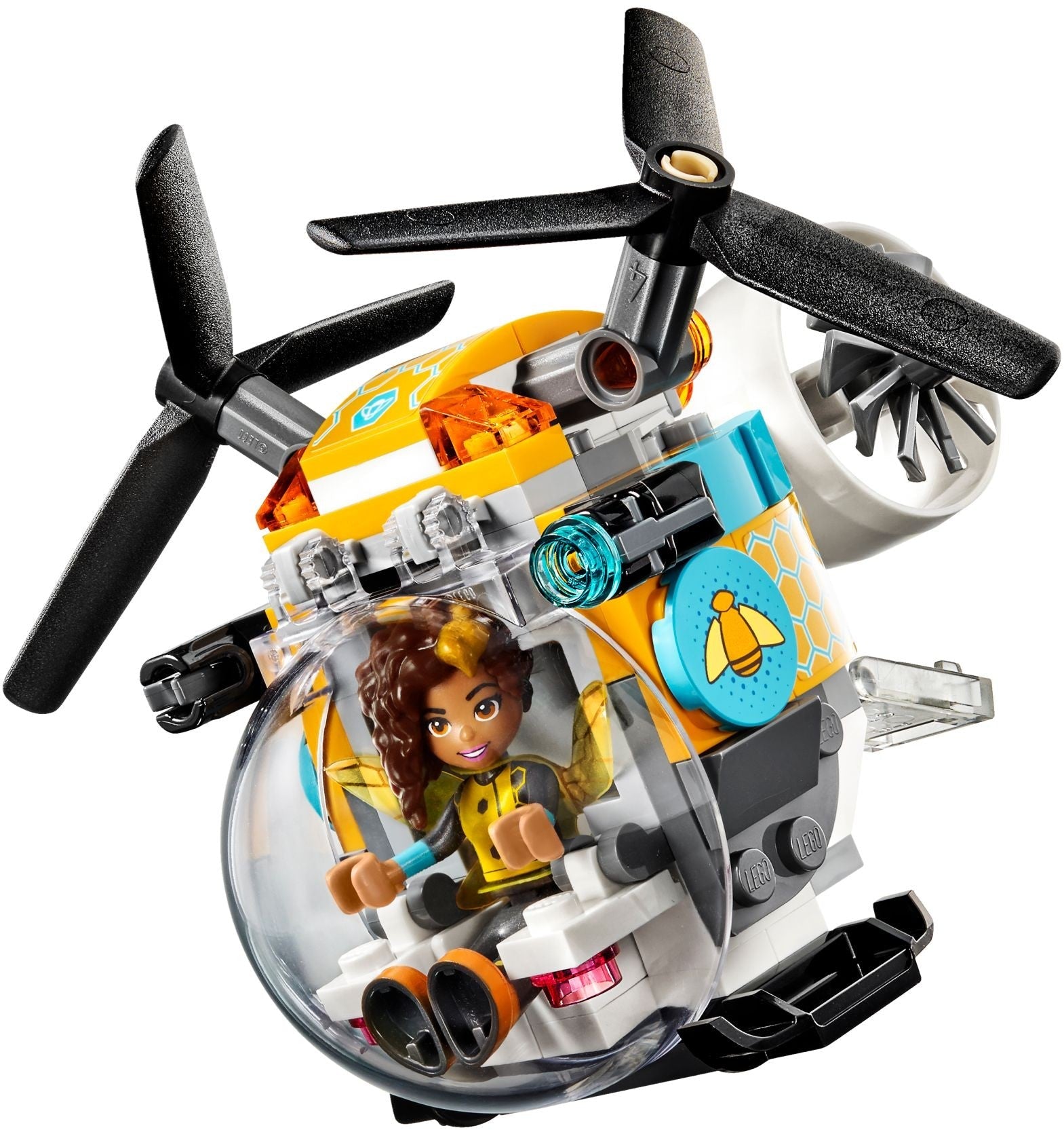 LEGO 41234 Bumblebee Helicopter with Kryptomites - SuperSaverAU - view 2