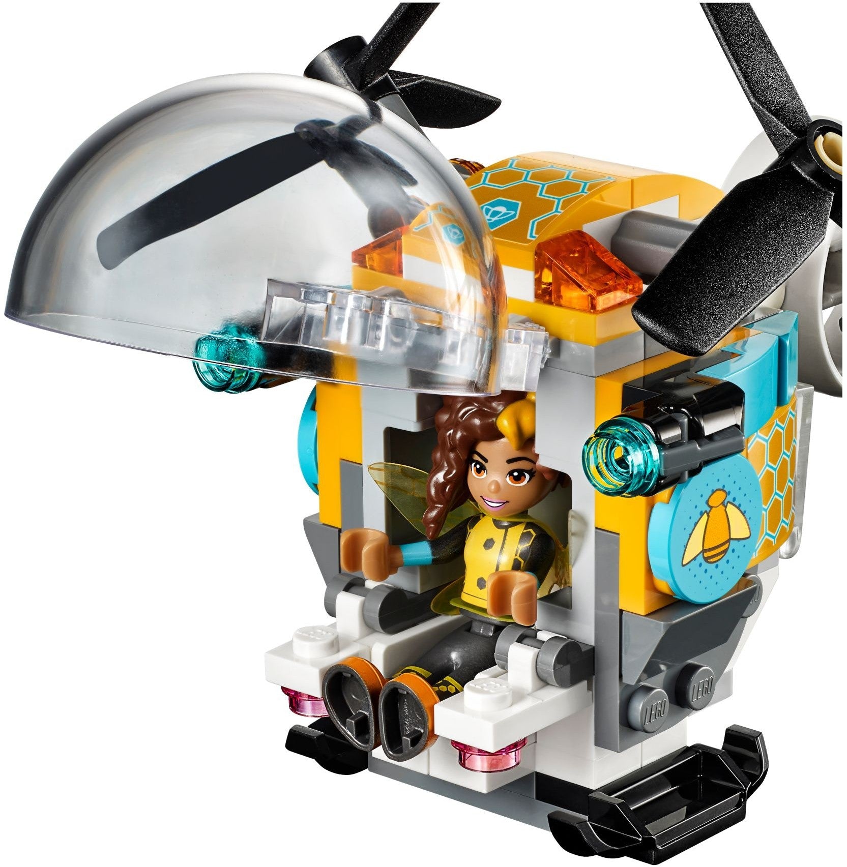 LEGO 41234 Bumblebee Helicopter with Kryptomites - SuperSaverAU - view 3