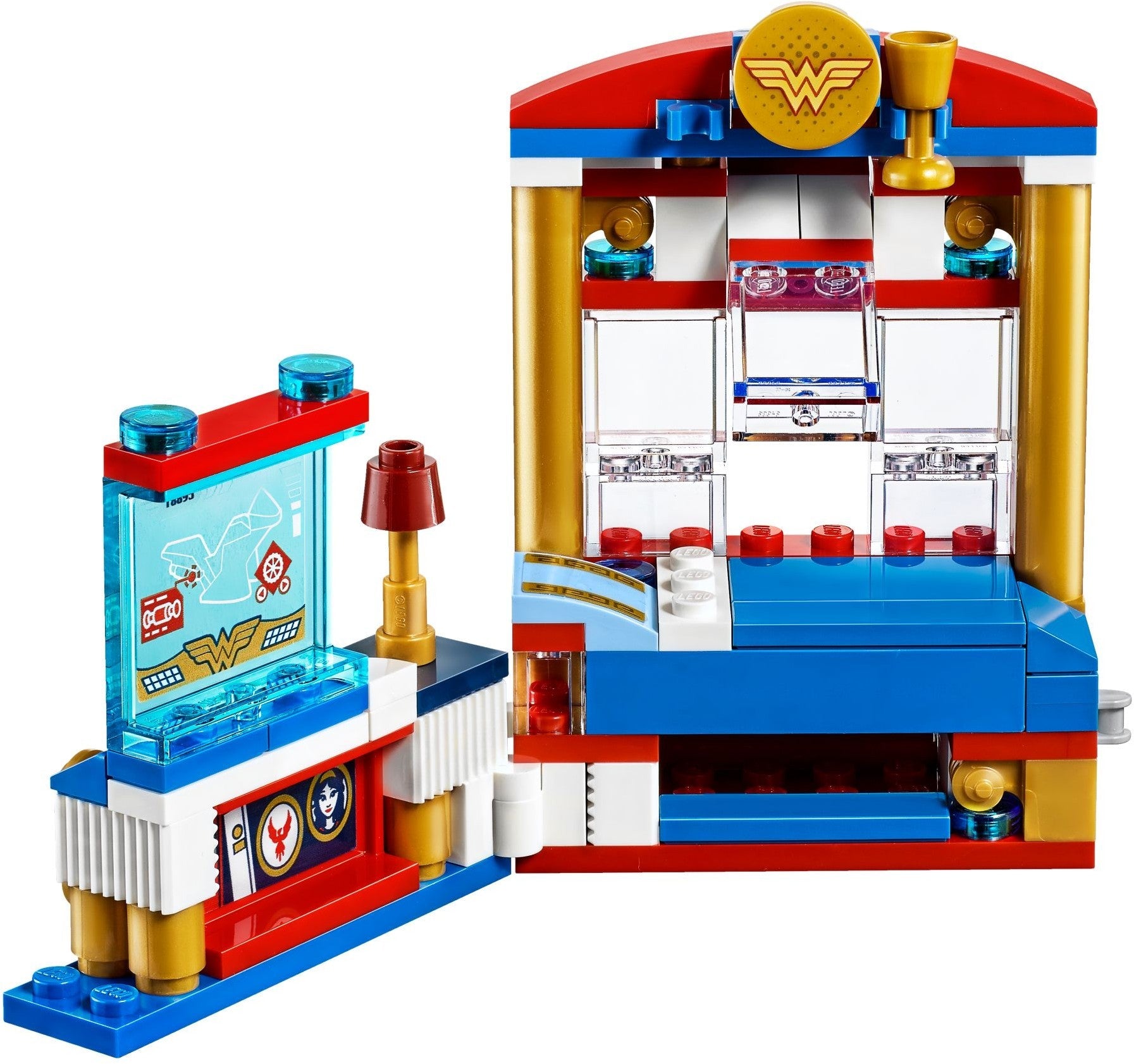 LEGO 41235 Wonder Woman Dorm Room & Invisible Motorbike - SuperSaverAU - view 2