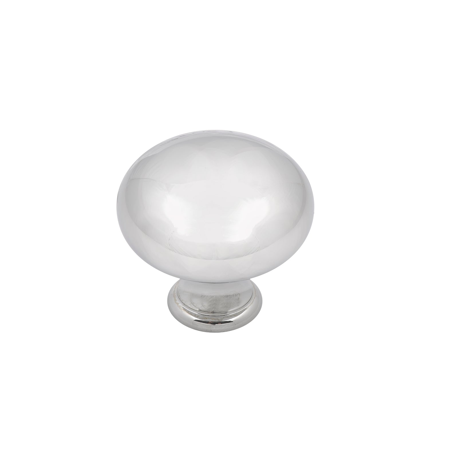 Prestige 38mm Round Cabinet Knob, Polished Chrome Brass