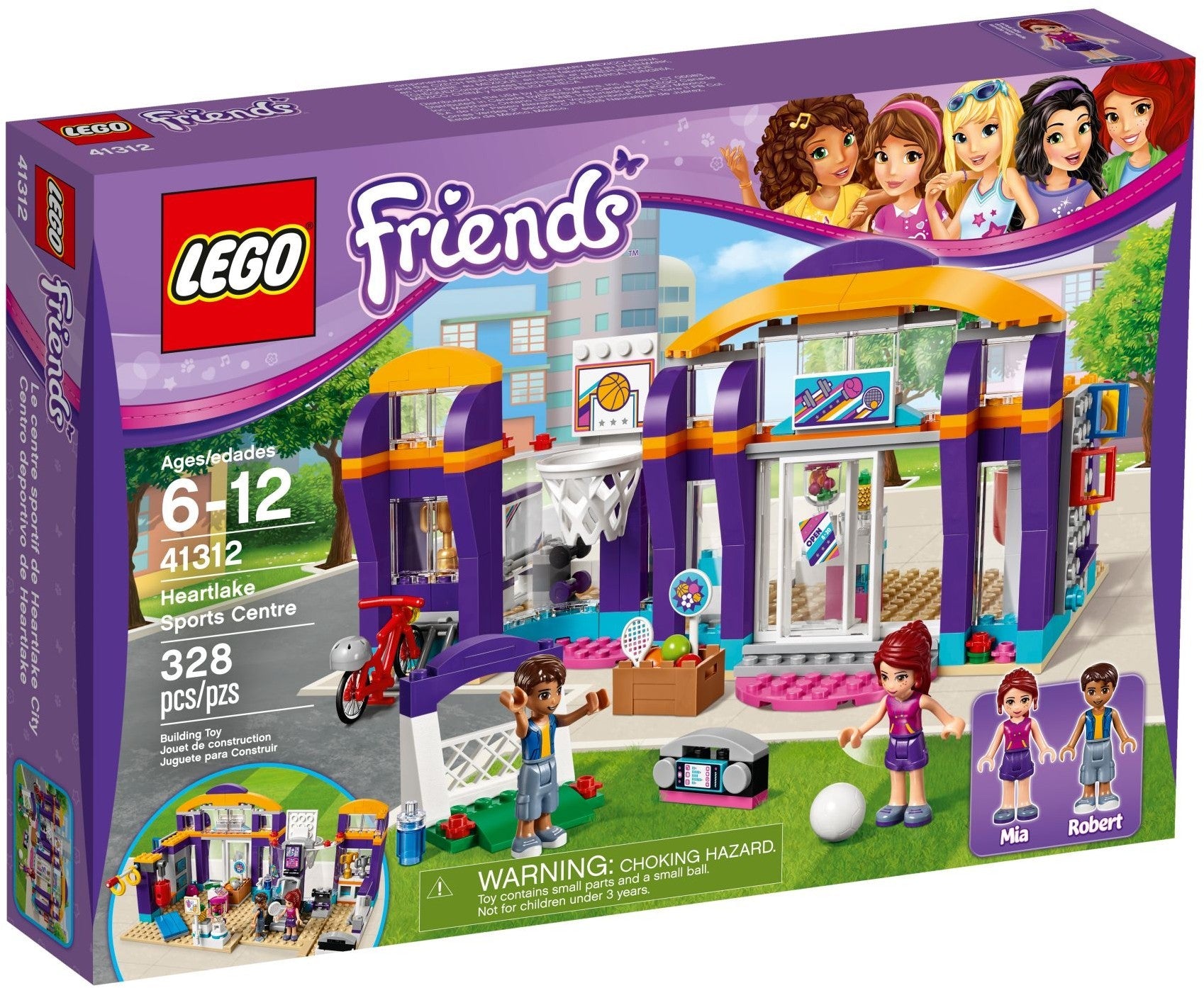 LEGO 41312 Heartlake Sports Center: Gym, Yoga & Fun! - SuperSaverAU - view 1