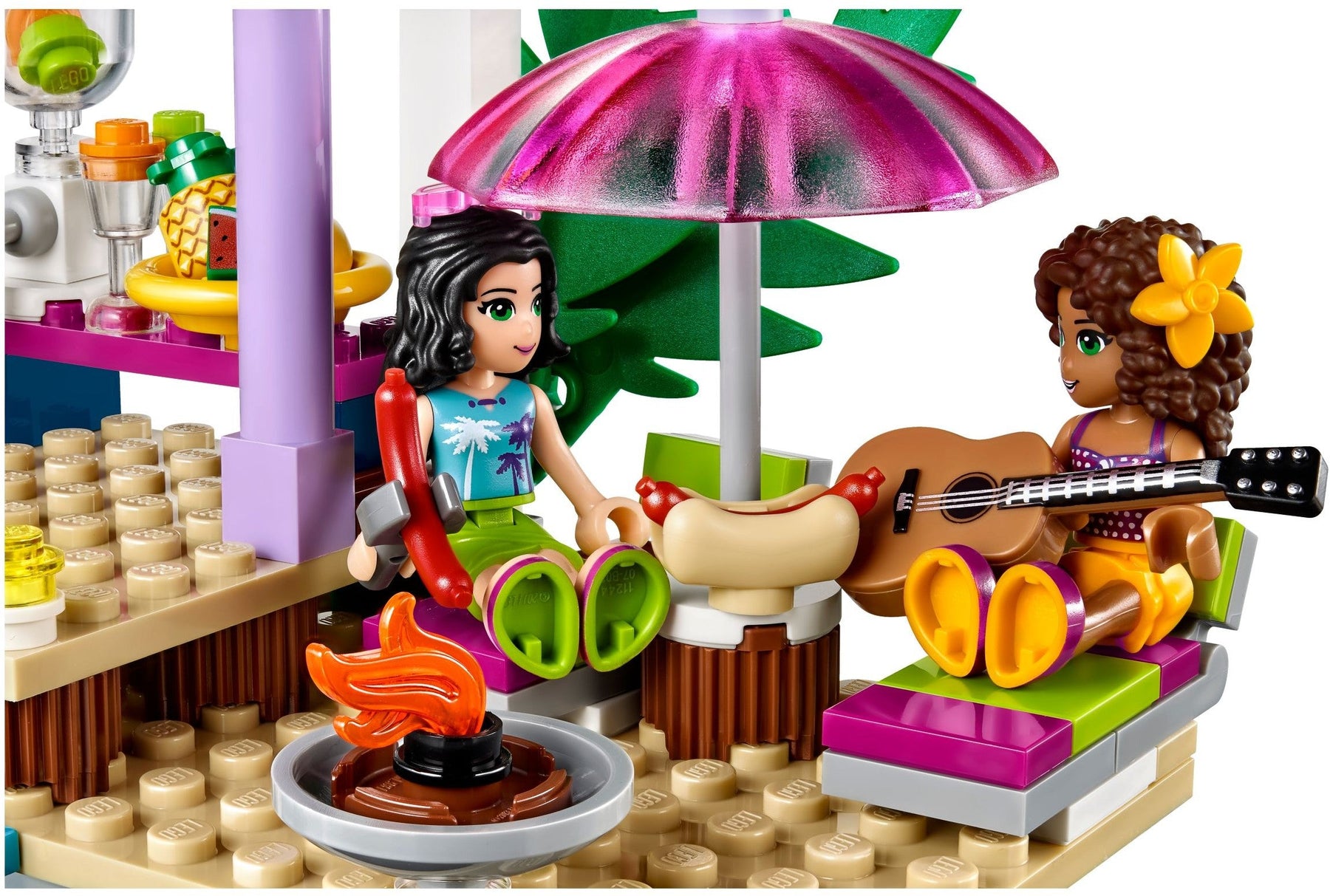 LEGO 41316 Andrea's Speedboat Transporter & Beach Party Playset - SuperSaverAU - view 6