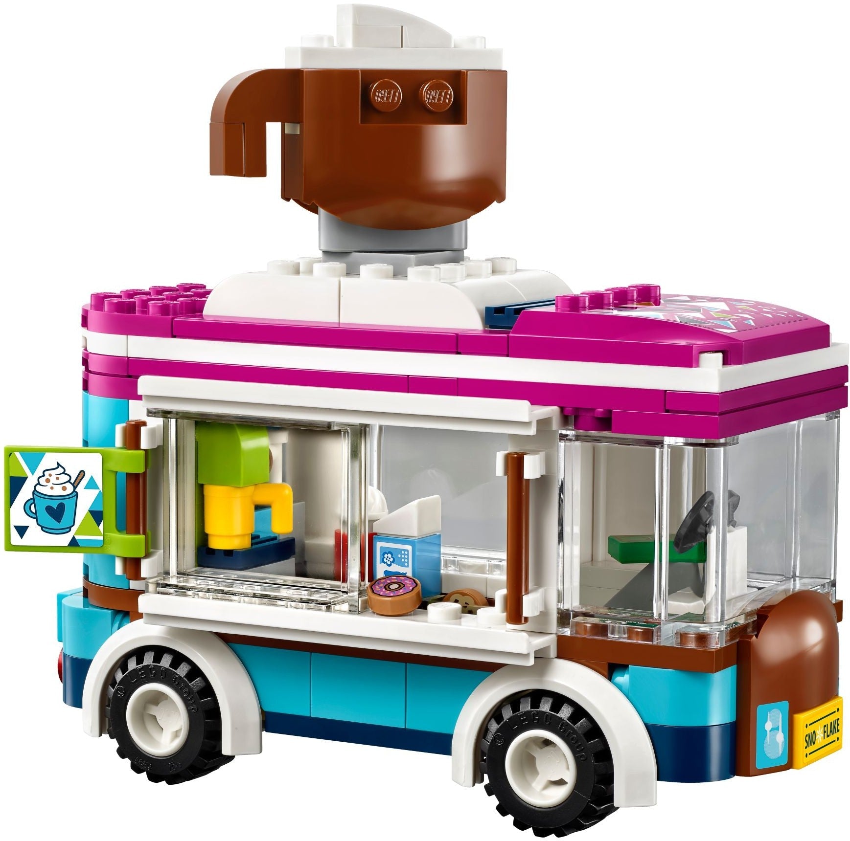 LEGO 41319 Snow Resort Hot Chocolate Van with Slide - SuperSaverAU - view 3