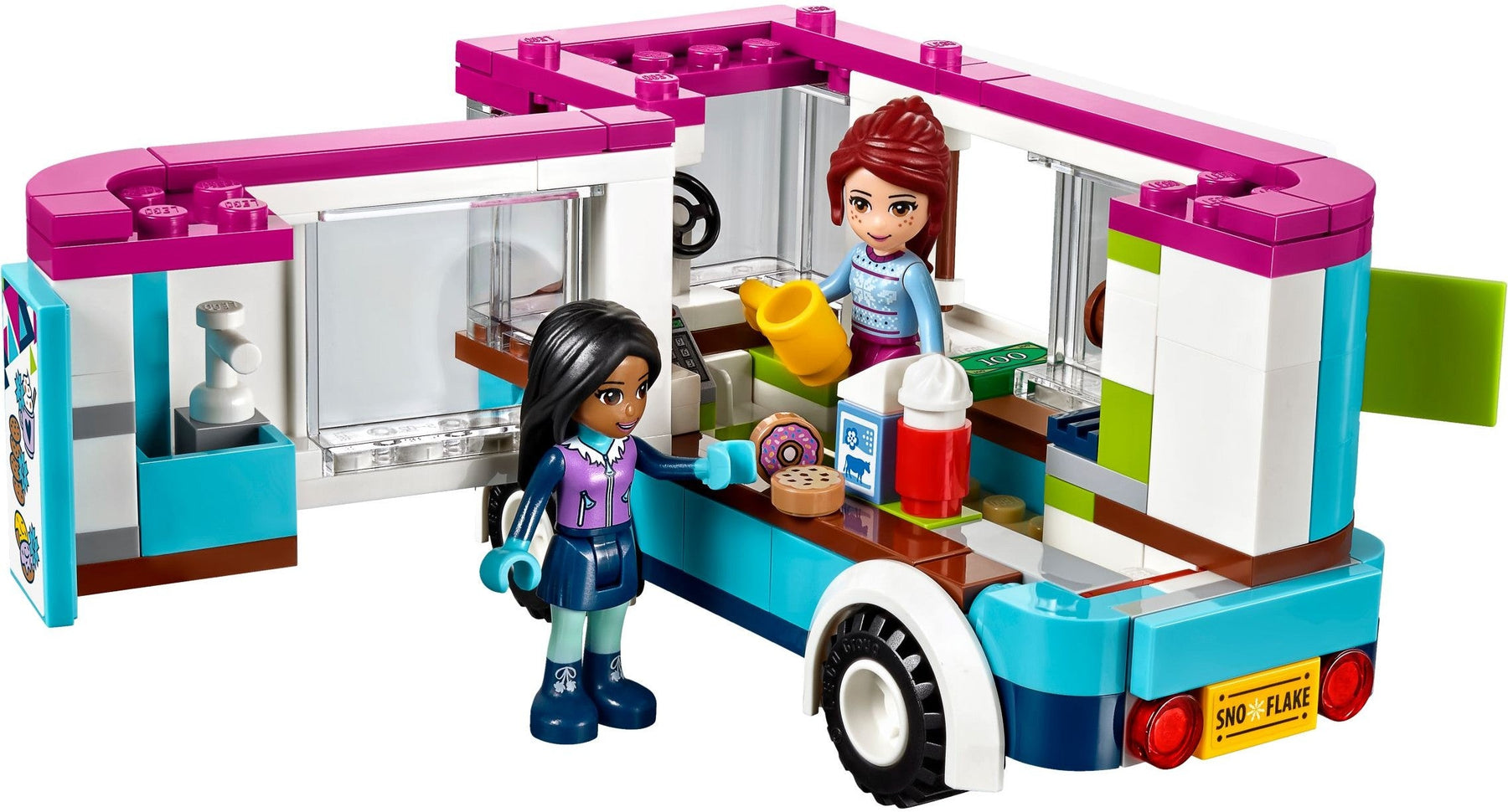 LEGO 41319 Snow Resort Hot Chocolate Van with Slide - SuperSaverAU - view 5