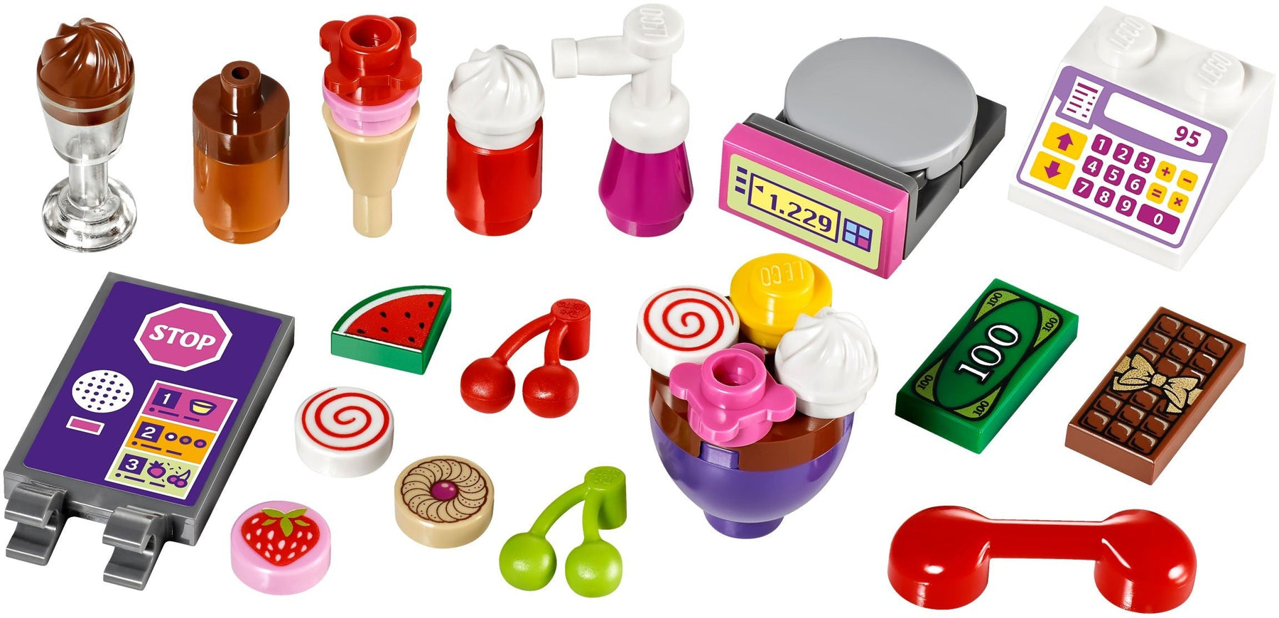 LEGO 41320 Heartlake City Frozen Yogurt Shop with Olivia & Julian - SuperSaverAU - view 2