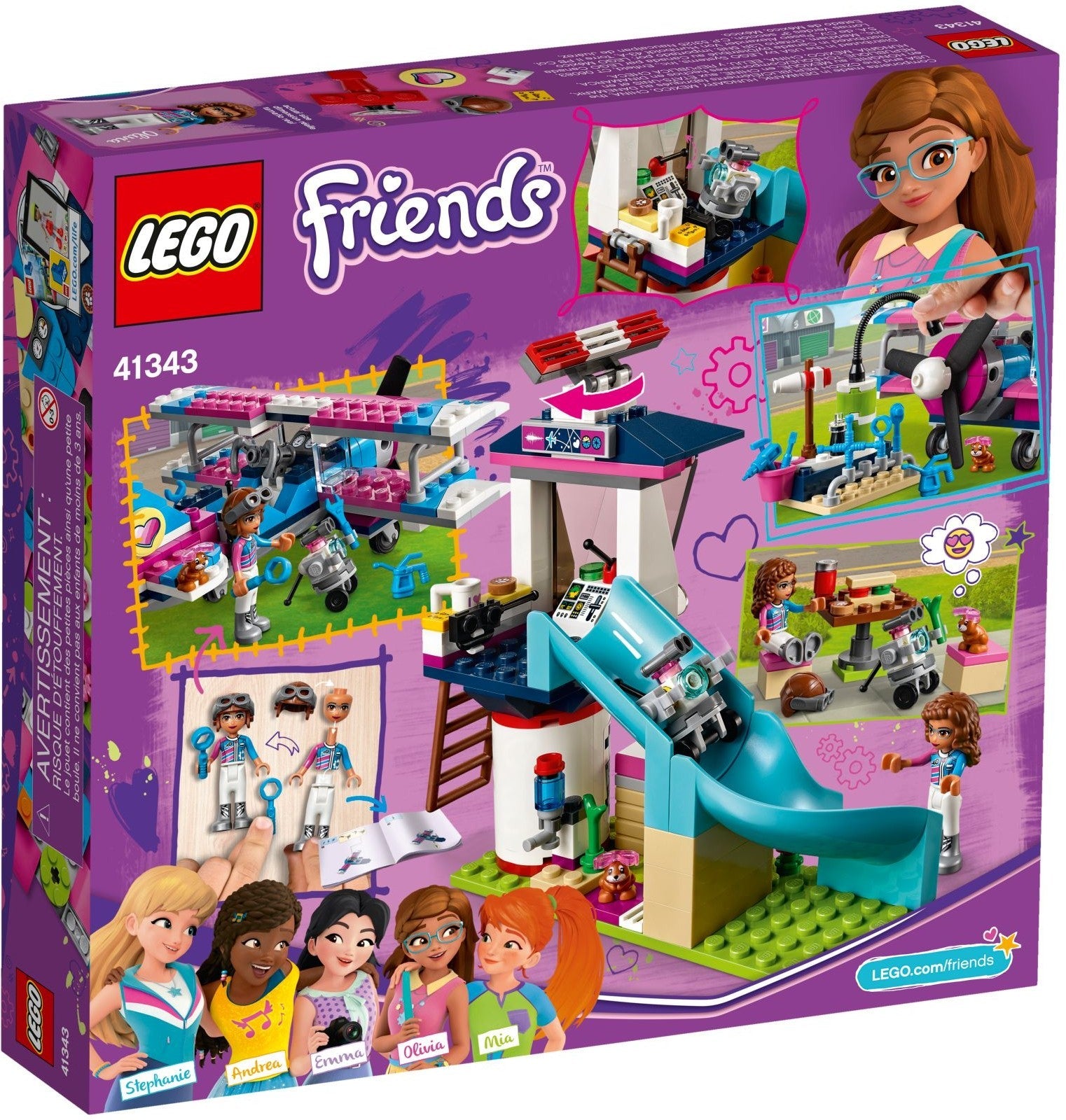 LEGO 41343 Heartlake City Airplane Tour Playset - SuperSaverAU - view 5