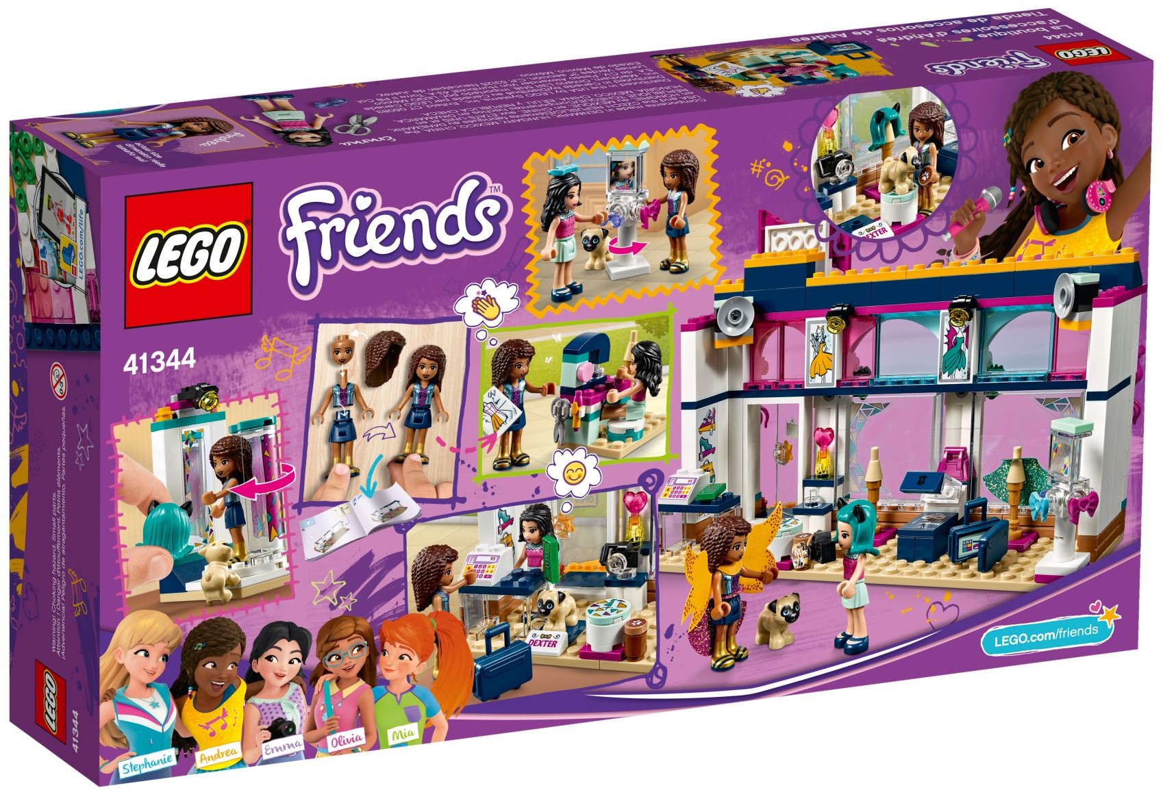 LEGO 41344 Andrea's Accessories Store: Fashion Fun with LEGO Friends - SuperSaverAU - view 4