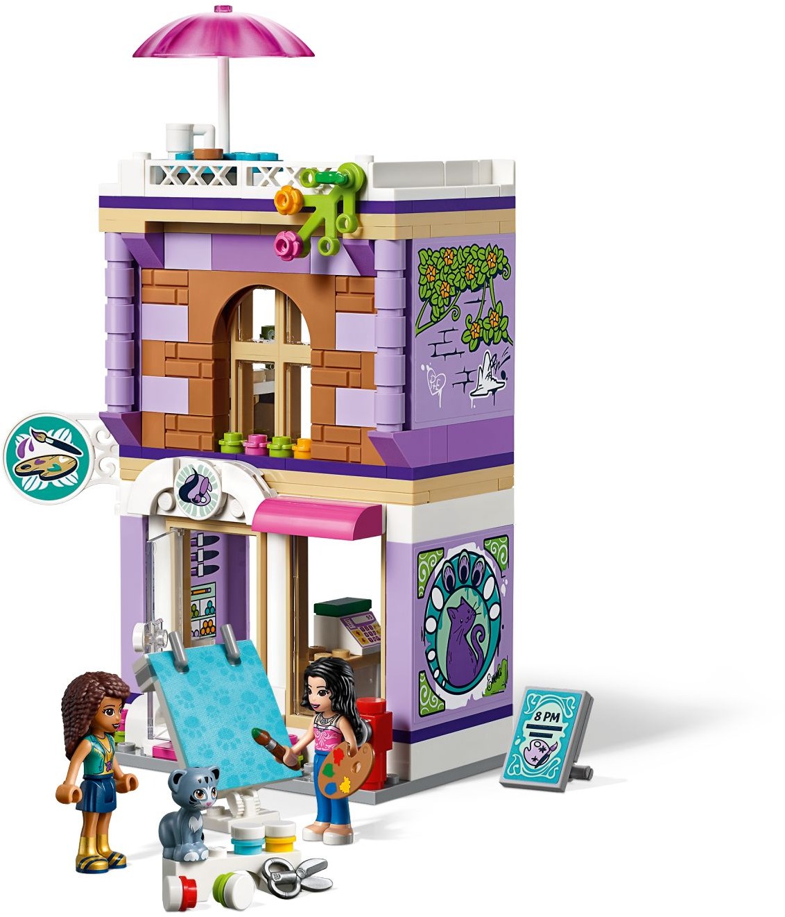 LEGO 41365 Emma's Art Studio - Creative Building Toy Set - SuperSaverAU - view 2