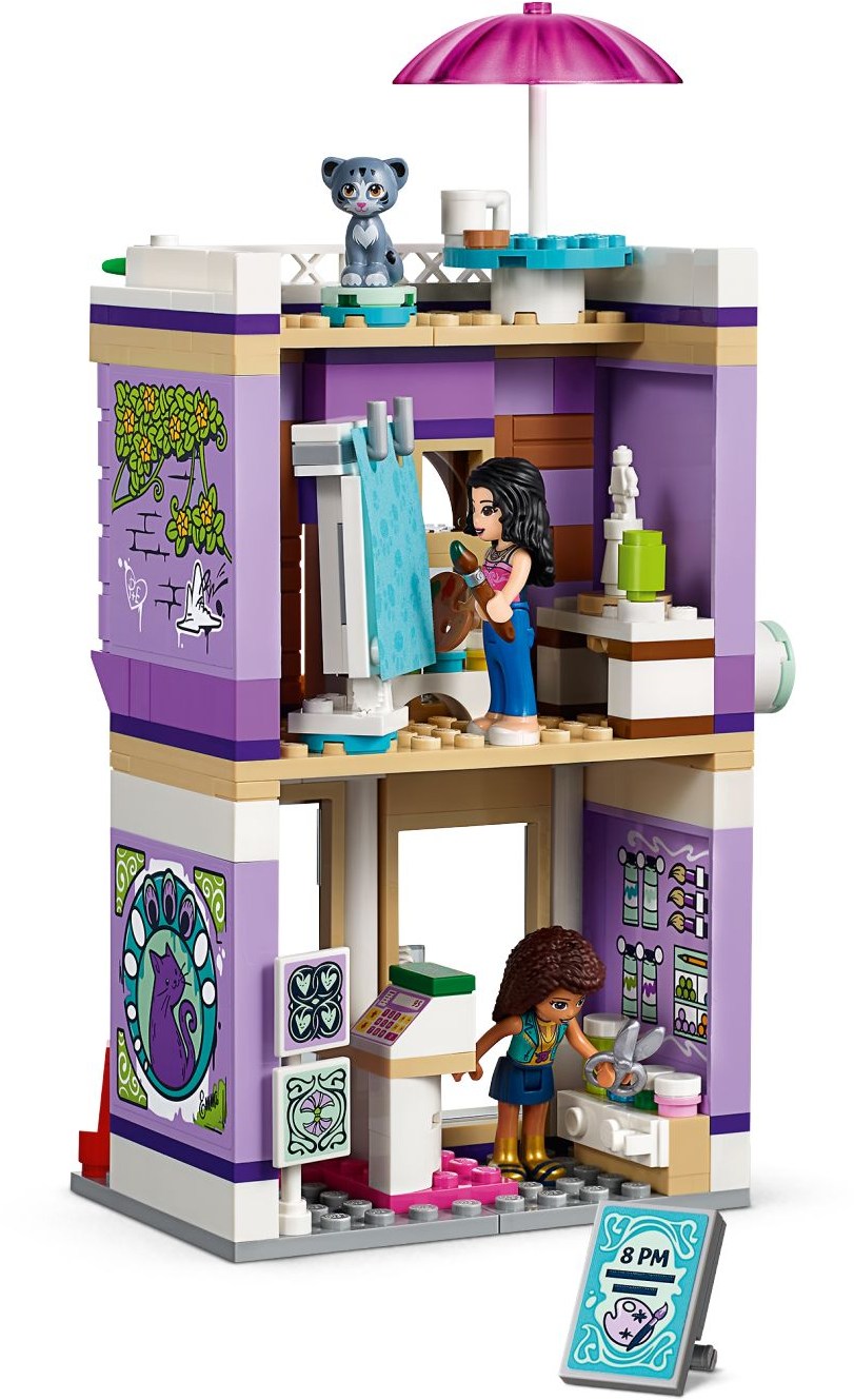 LEGO 41365 Emma's Art Studio - Creative Building Toy Set - SuperSaverAU - view 6