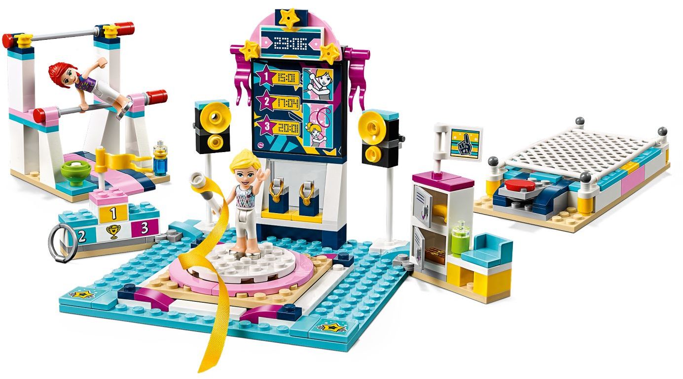 LEGO 41372 Stephanie's Gymnastics Show: Fun Sports Toy for Kids - SuperSaverAU - view 2