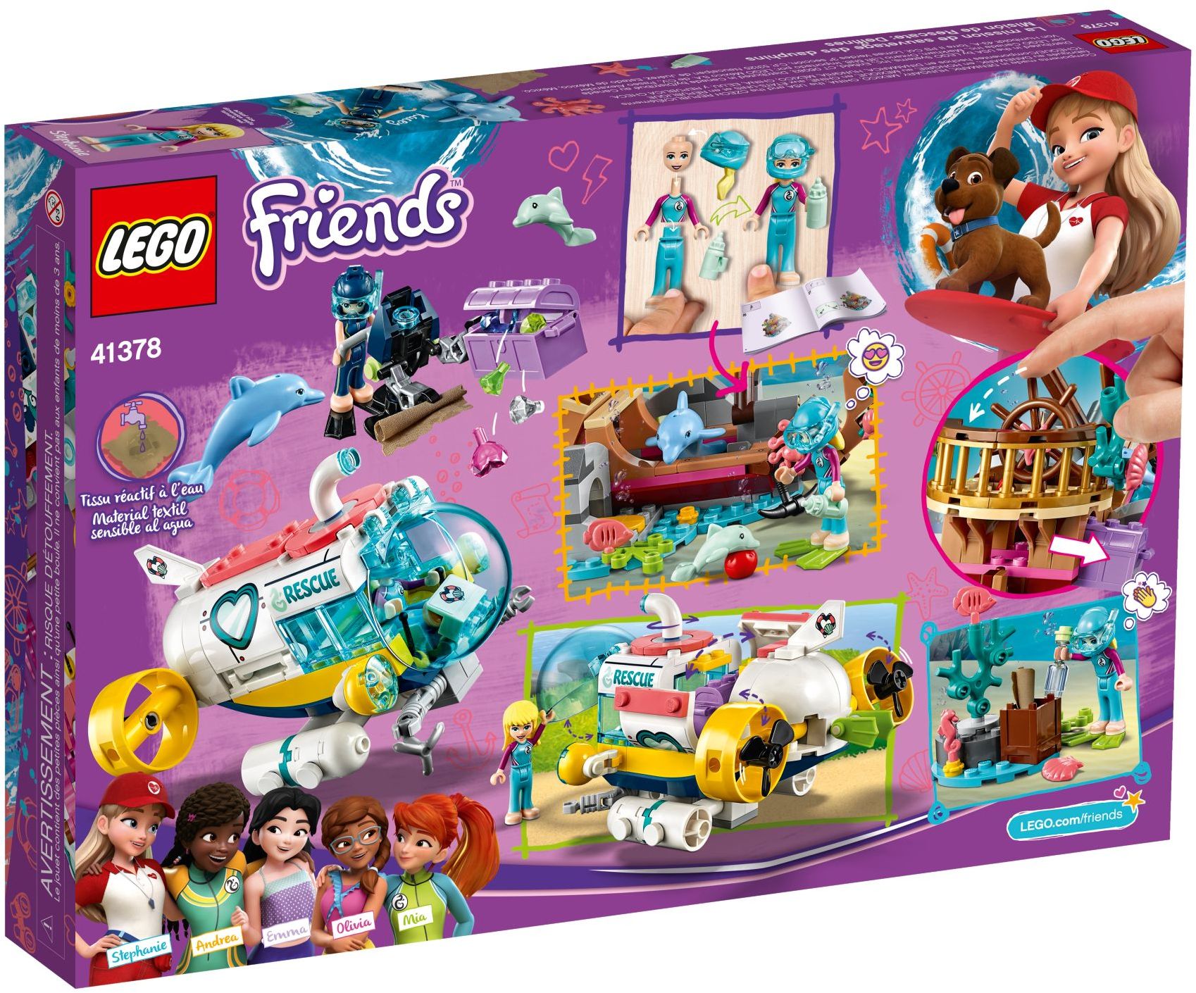 LEGO 41378 Dolphins Rescue Mission Set - SuperSaverAU - view 4