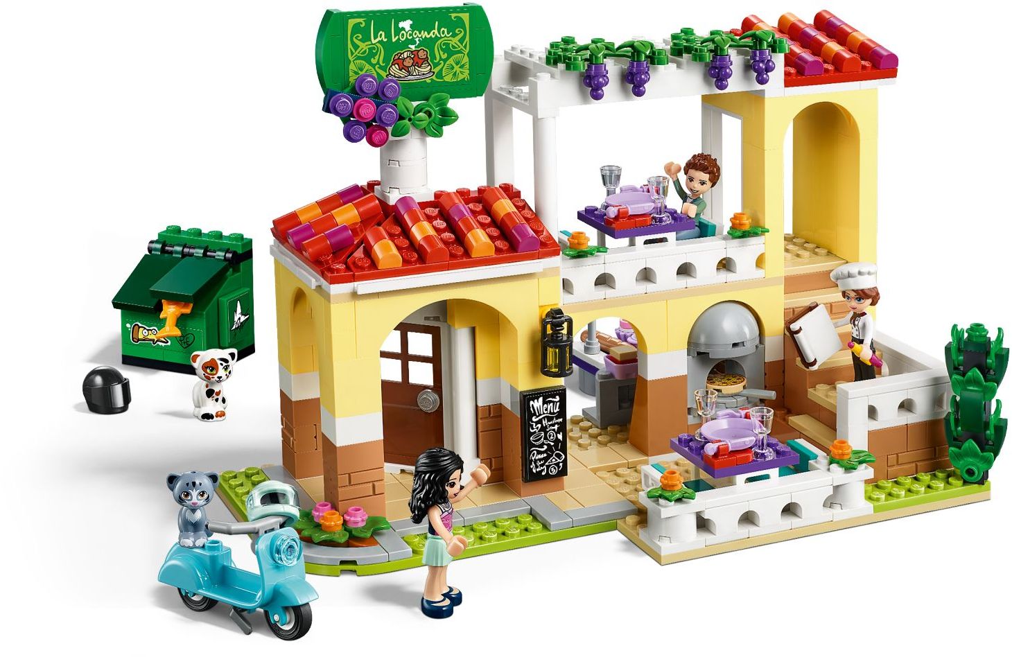 LEGO 41379 Heartlake City Restaurant Pizza Playset - SuperSaverAU - view 2