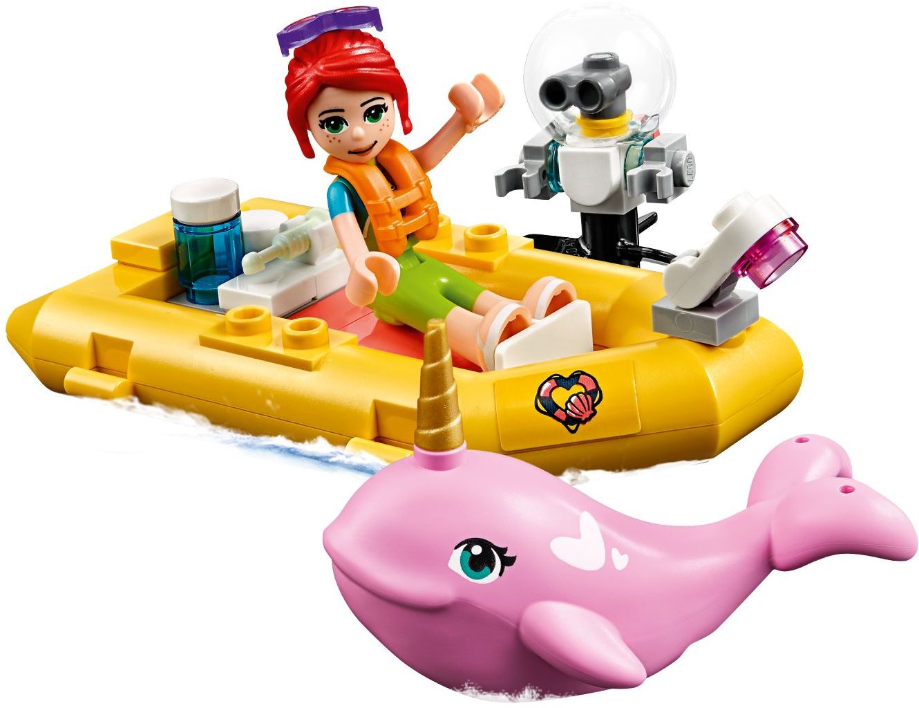 LEGO 41381 Rescue Mission Boat: Animal Clinic Ocean Adventure - SuperSaverAU - view 3