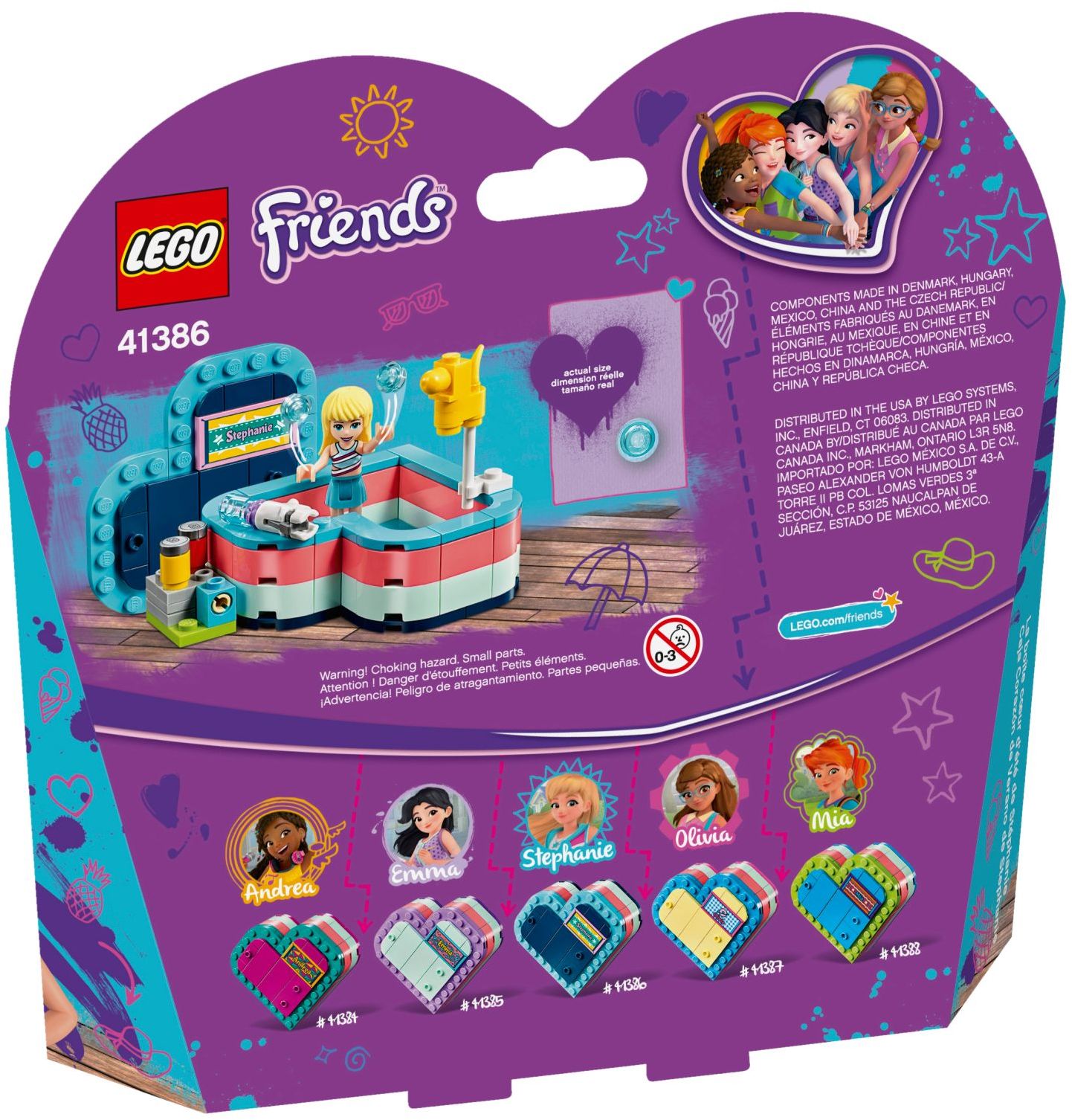 LEGO 41386 Stephanie's Summer Heartlake City Play Box - SuperSaverAU - view 2
