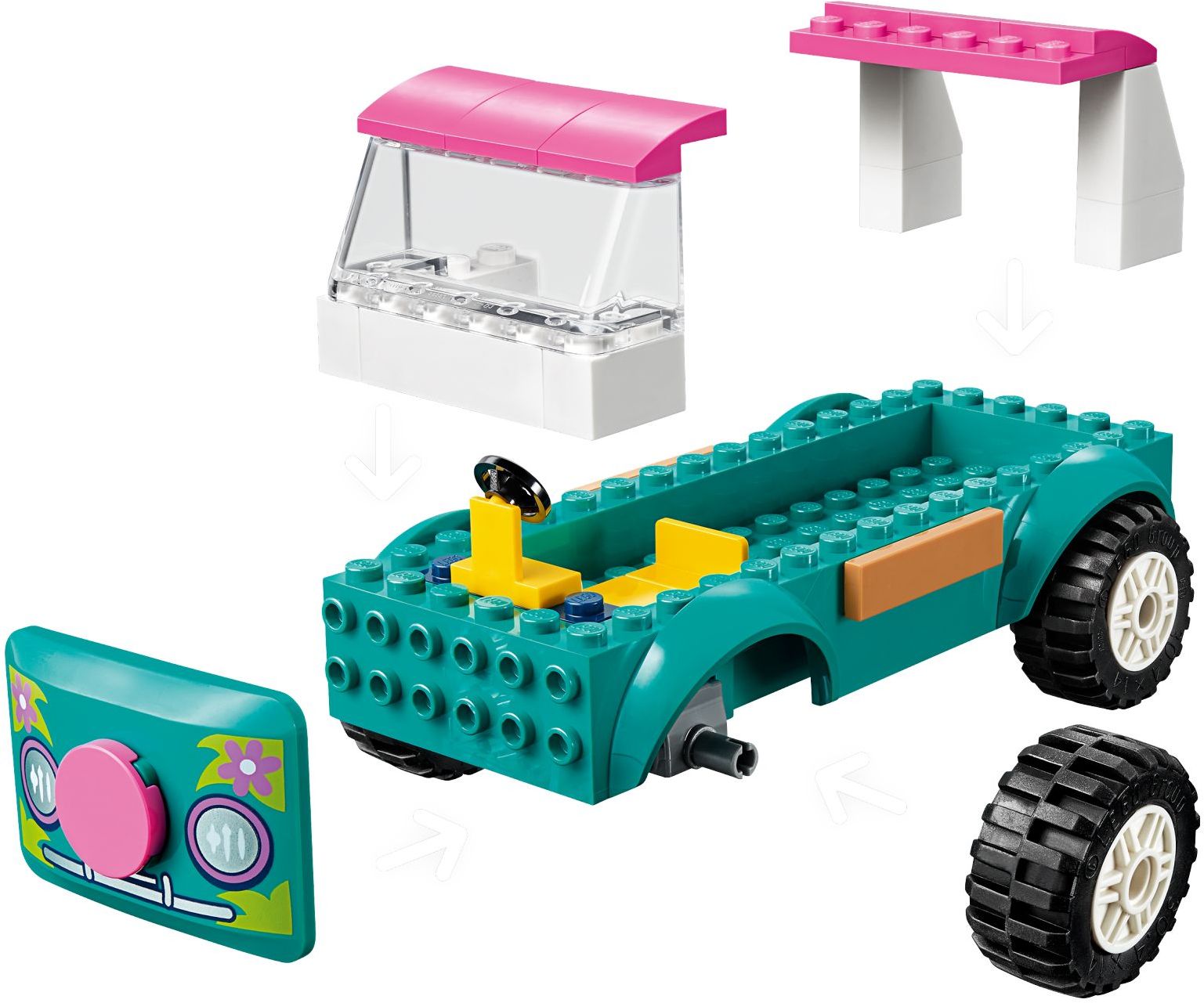 LEGO 41397 Friends Juice Truck Playset with Mini-Dolls - SuperSaverAU - view 3