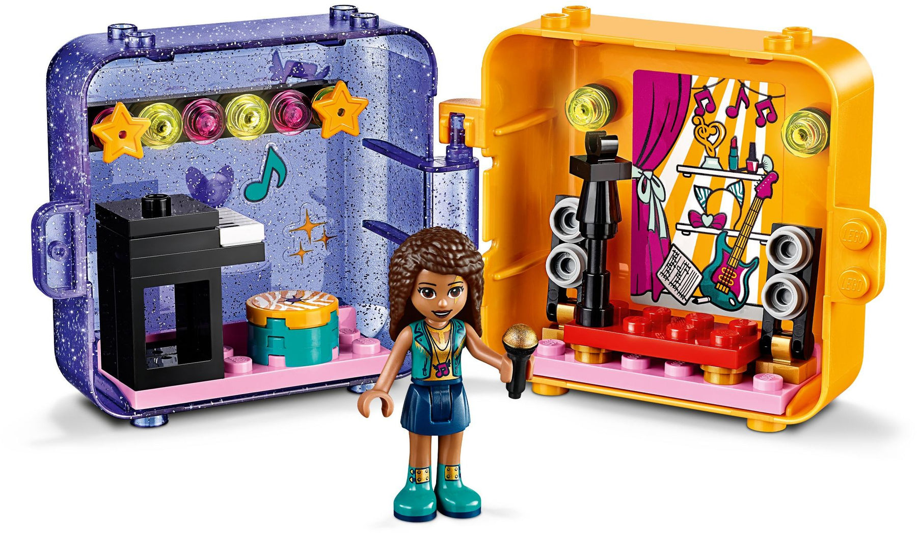 LEGO 41400 Andrea's Play Cube: Portable Mini Music Toy - SuperSaverAU - view 2