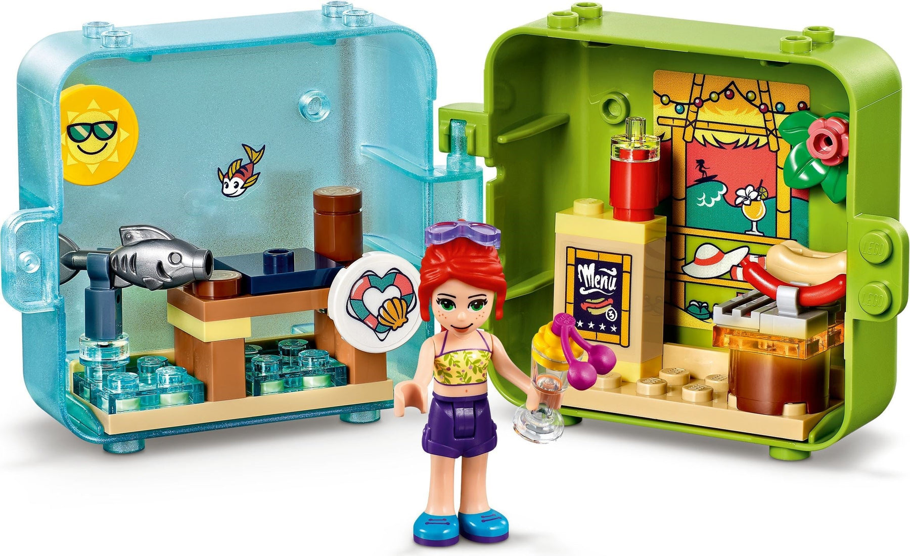LEGO 41413 Mia's Summer Play Cube: Beach Hot Dog Stand Fun - SuperSaverAU - view 2