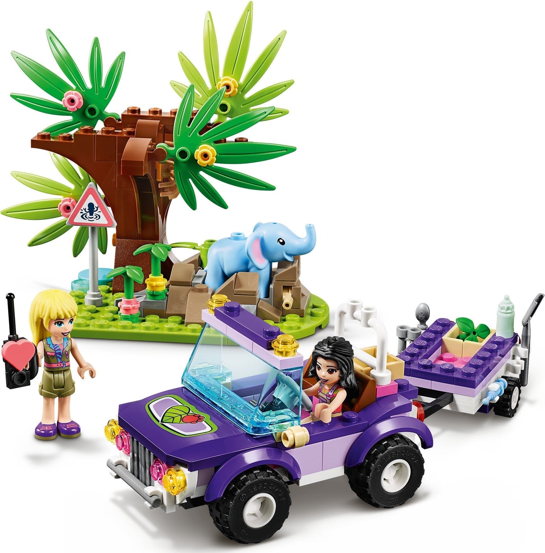LEGO 41421 Baby Elephant Jungle Rescue Set - SuperSaverAU - view 4