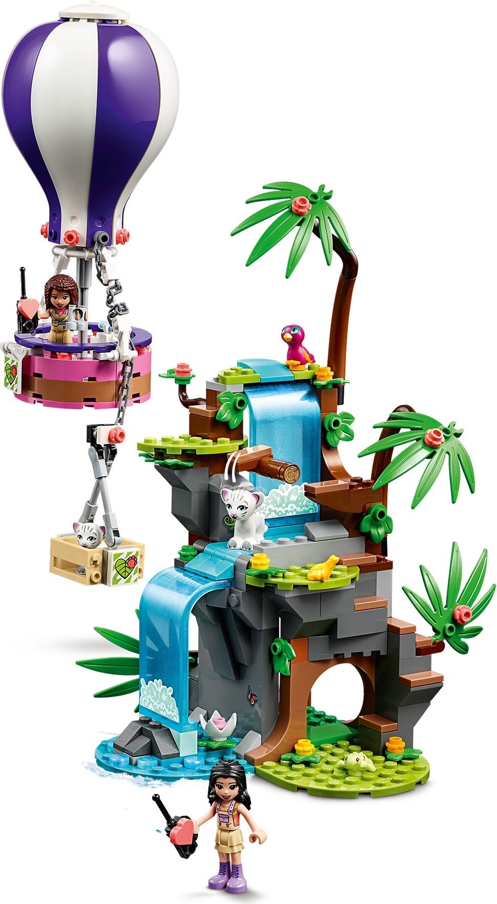 LEGO 41423 Tiger Hot Air Balloon Jungle Rescue - SuperSaverAU - view 5