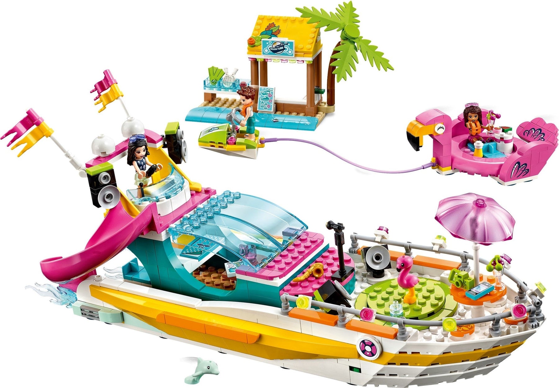 LEGO 41433 Party Boat: Fun Beach Vacation Playset - SuperSaverAU - view 5