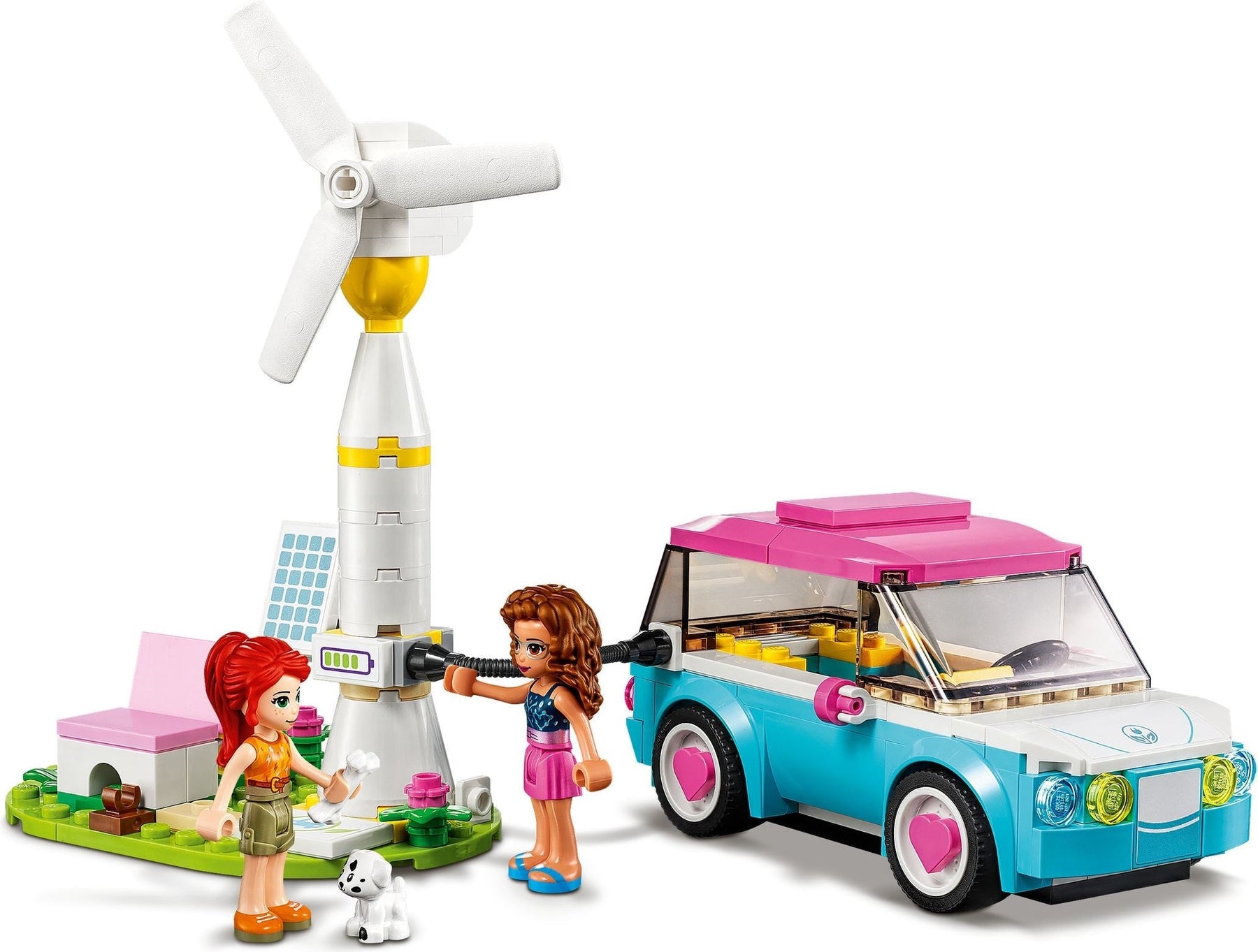 LEGO 41443 Olivia's Electric Car: Eco-Friendly Playset - SuperSaverAU - view 7