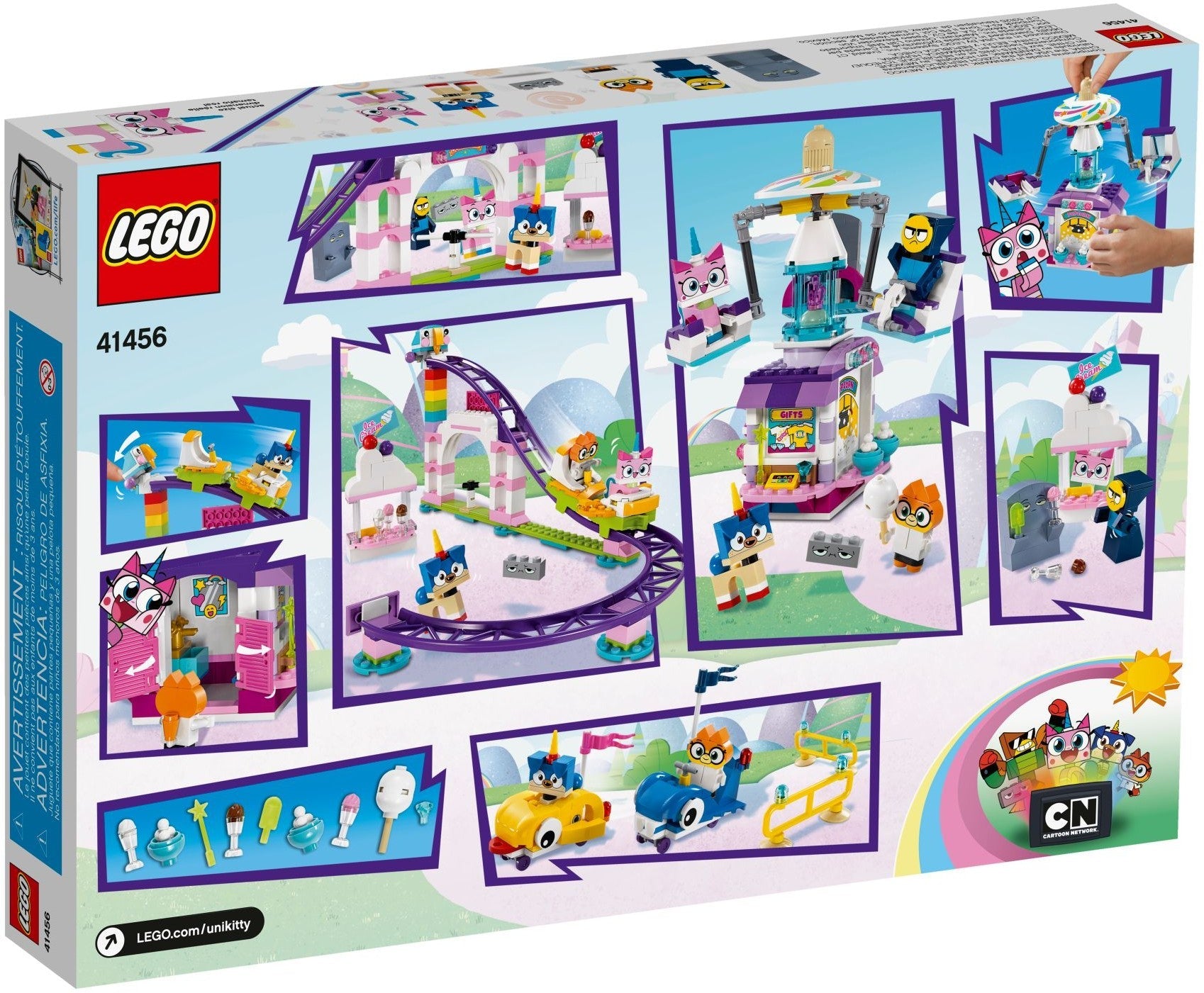 LEGO 41456 Unikingdom Fairground Fun Set with Roller Coaster - SuperSaverAU - view 5